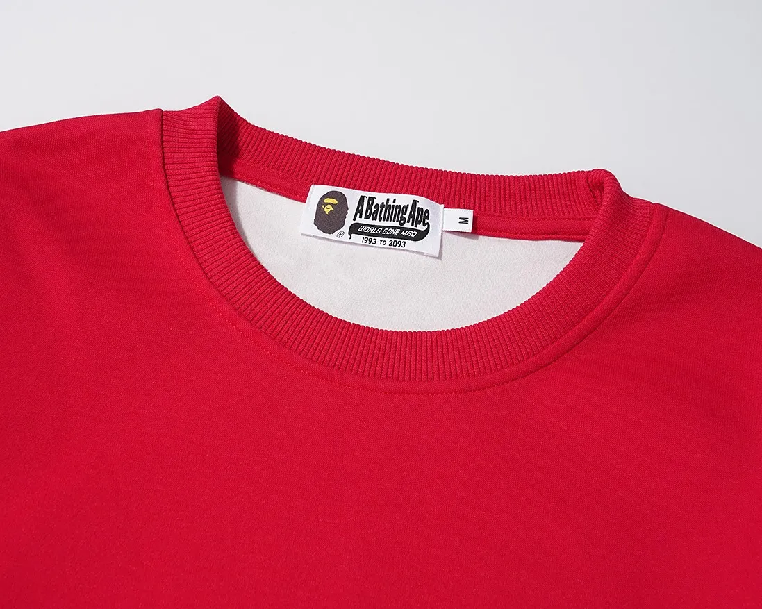 P150 model number: SC-20000# BAPE classic embroidered ape badge color: white black pink bright red apricot olive green yellow sky blue light green purple dark gray dark blue burgundy Klein blue dark green 1.0 white gray 1.5 flower gray coffee color khaki dragon fruit color Size: S M L XL XXL Weight: 330 grams of Chinese cotton composite milk silk