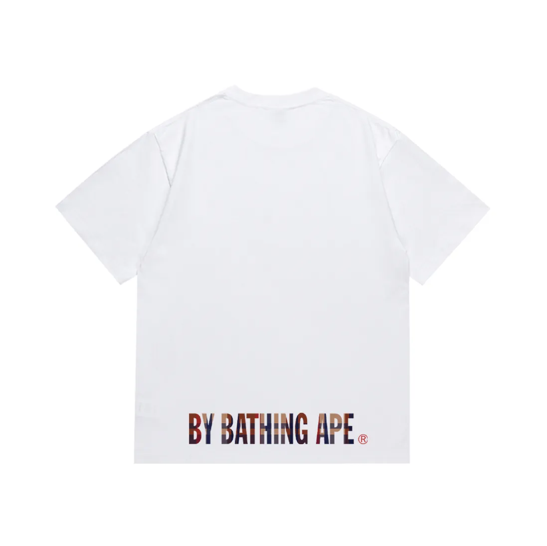 SC192#p110💰 (top version) BAPE plaid ape face letter pattern printed T-shirt Made of 260 grams of high-quality high-weave pure cotton fabric, double yarn combed, soft texture and no pilling Imported environmentally friendly printing glue, bright and three-dimensional pattern, quality 💥Same style for men and women, the upper body is fashionable Color: black white Size: S M L XL XXL
