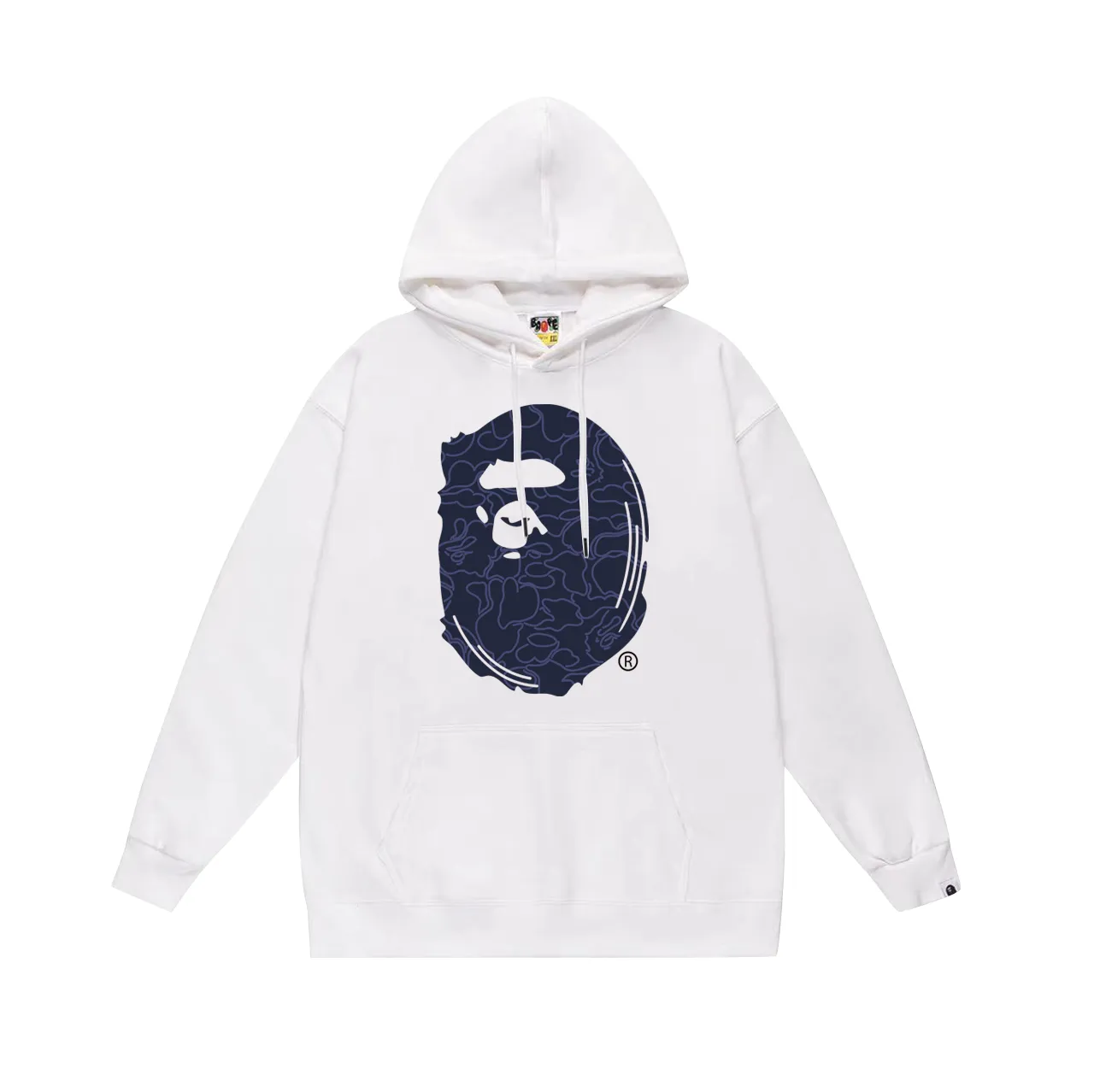 P160 model number SC773# terry 80 plus velvet 90 (top version) BAPE Monkey Head 30th anniversary limited edition camouflage hooded sweatshirt. Made of 380g large terry (drop shoulder large version) fabric. The texture is soft and non-pilling. Imported environmentally friendly printing glue. The pattern is bright and three-dimensional. Quality 💥Same style for men and women. The upper body is trendy. Color: black green white green gray green black red white red gray red black blue white blue Gray blue Size: S M L XL XXL