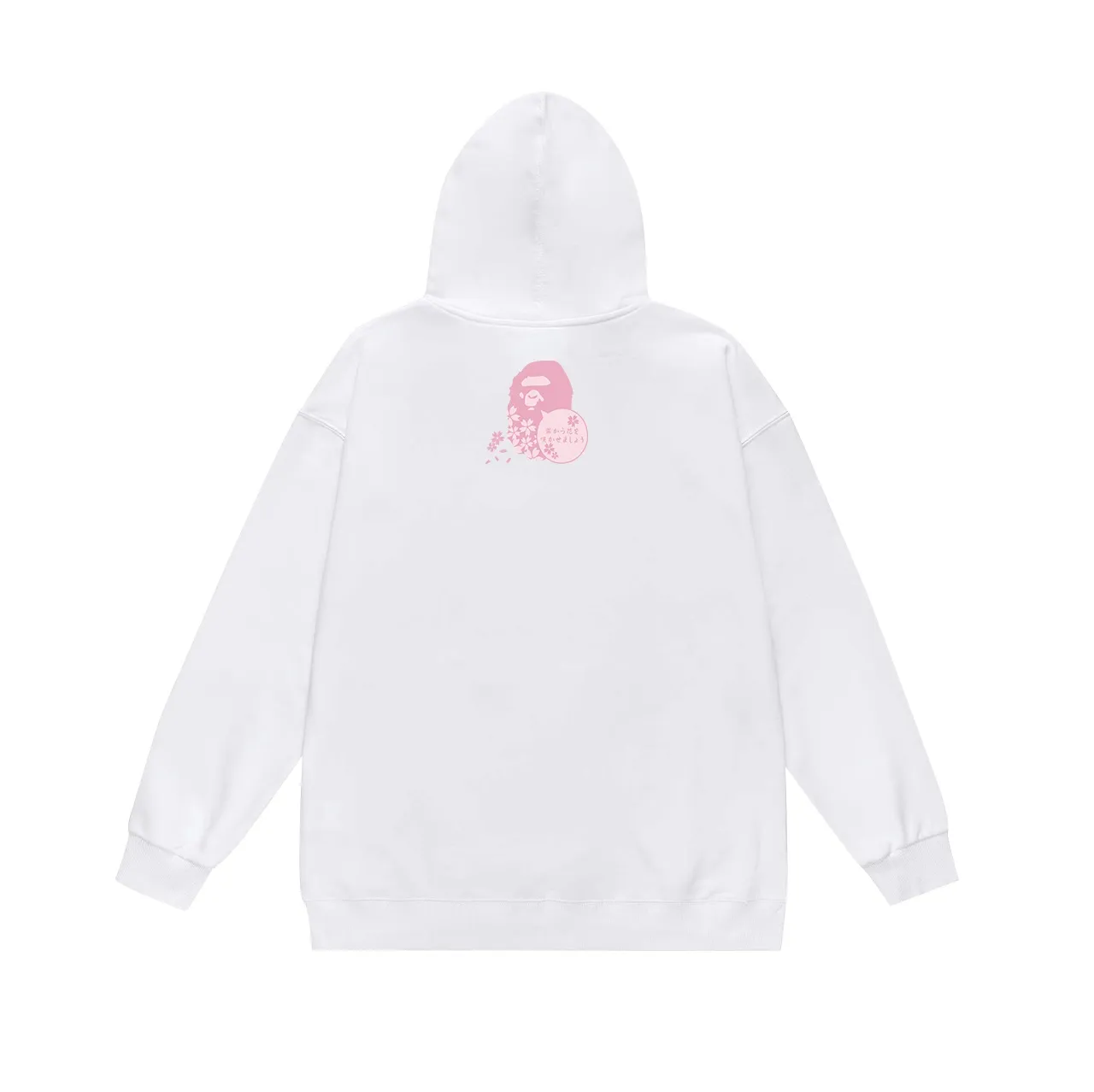 Model No. SC639# Terry p160 plus velvet p180💰 (top version) BAPE Sakura Tree second generation limited 2022ss printed hooded sweatshirt Made of 380g large terry 430g silver fox velvet (off-shoulder large version) fabric, soft texture and no pilling Imported environmentally friendly printing glue The pattern is bright and three-dimensional Quality 💥Same style for men and women The upper body is trendy Color: black white gray Size: S M L XL XXL