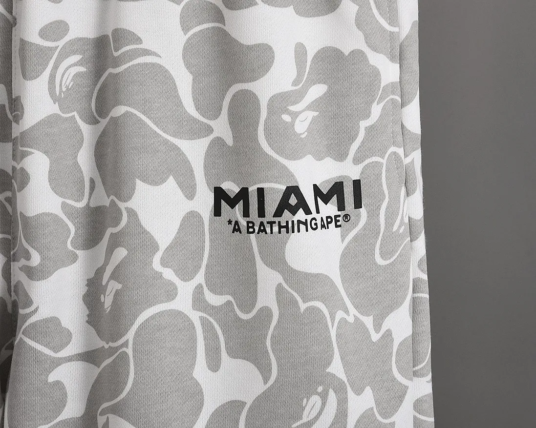 P150 Miami - Style No. B201 BAPE×inter MIAMI Messi joint Miami International multi-color camouflage shorts Color: black, white, pink Size: S M L XL XXL