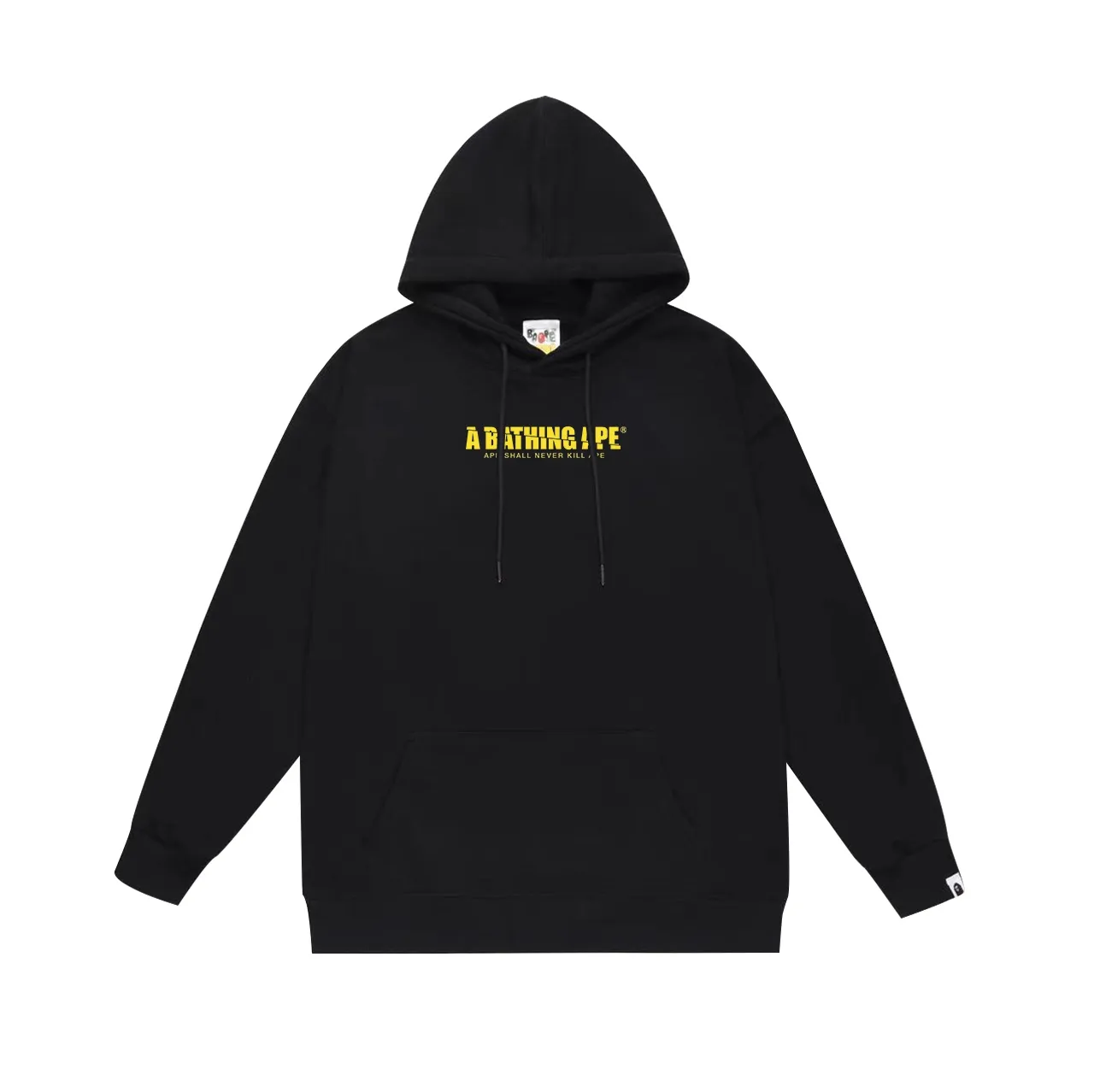 Model No. SC634#terry p160 plus velvet p180💰 (top version) BAPE Fuji Mountain Monkey Kimono women's double-sided printed hooded sweatshirt. Made of 380g large terry 430g silver fox velvet (drop shoulder large version) fabric. The texture is soft and non-pilling. Imported environmentally friendly printing glue. The pattern is bright and three-dimensional. Quality💥Same style for men and women. The upper body is trendy. Color: black white gray Size: S M L XL XXL