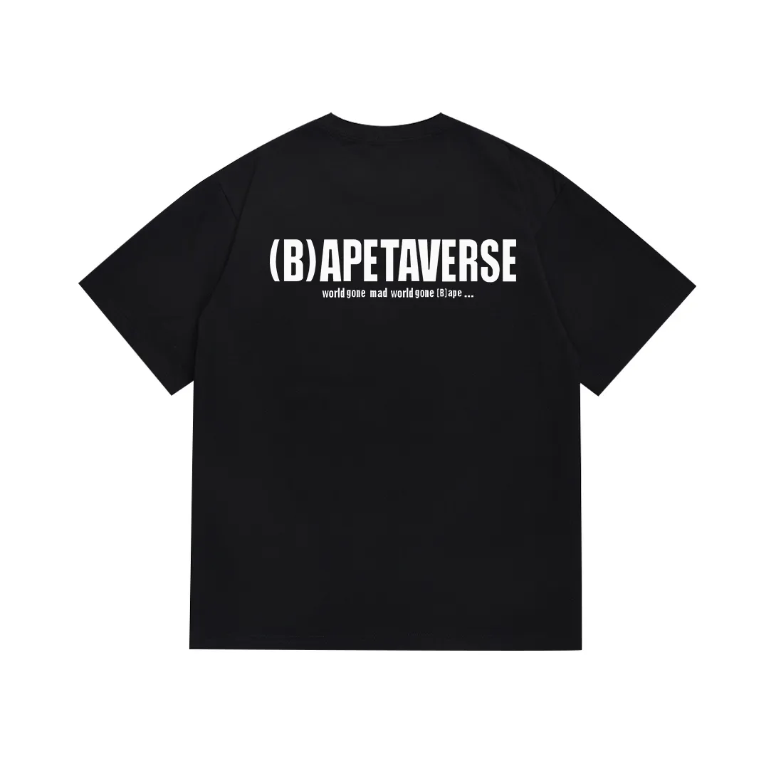 SC090#p110💰 (top version) BAPE Ape Universe NFT ape-man small head printed pattern short-sleeved T-shirt Made of 260 grams of high-quality high-weave pure cotton fabric, double yarn combed, soft texture without pilling, imported environmentally friendly printing glue, bright and three-dimensional pattern, quality 💥Same style for men and women, the upper body is fashionable Color: black green white green black red white red black blue white blue Size: S M L XL XXL