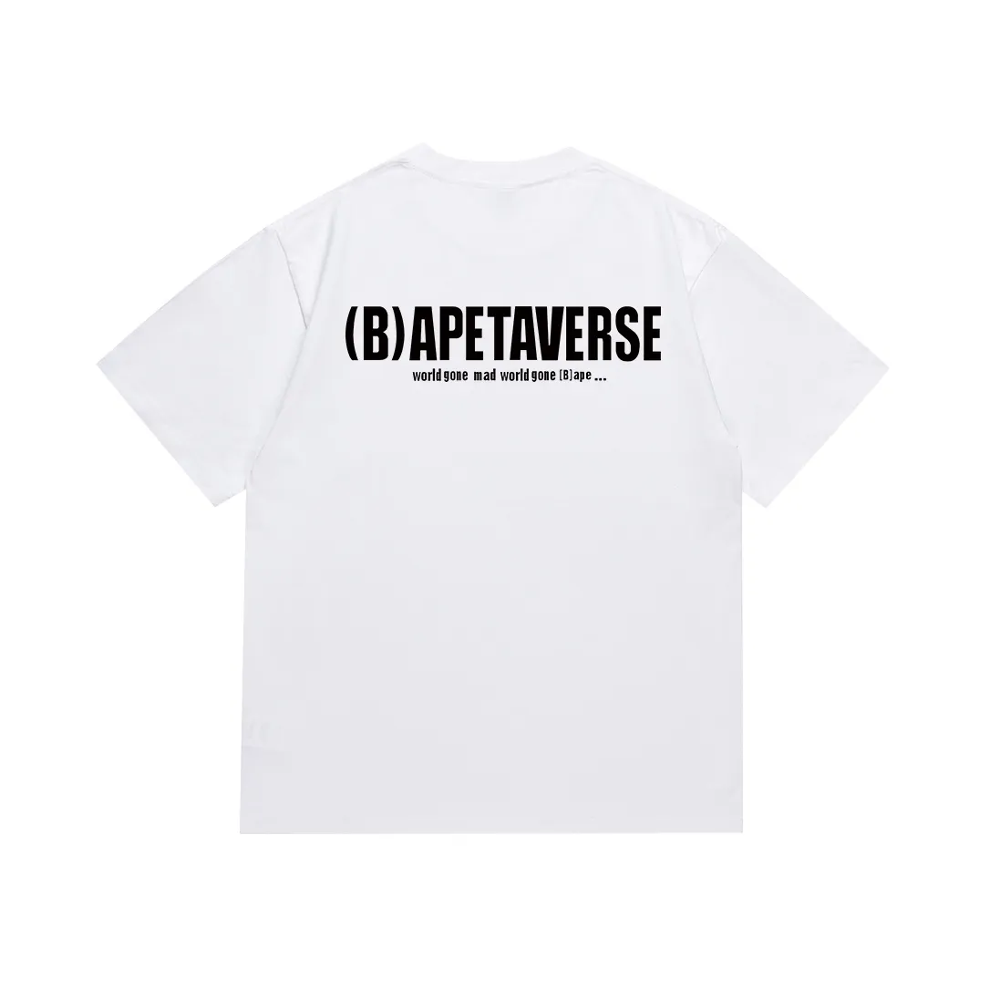 SC090#p110💰 (top version) BAPE Ape Universe NFT ape-man small head printed pattern short-sleeved T-shirt Made of 260 grams of high-quality high-weave pure cotton fabric, double yarn combed, soft texture without pilling, imported environmentally friendly printing glue, bright and three-dimensional pattern, quality 💥Same style for men and women, the upper body is fashionable Color: black green white green black red white red black blue white blue Size: S M L XL XXL