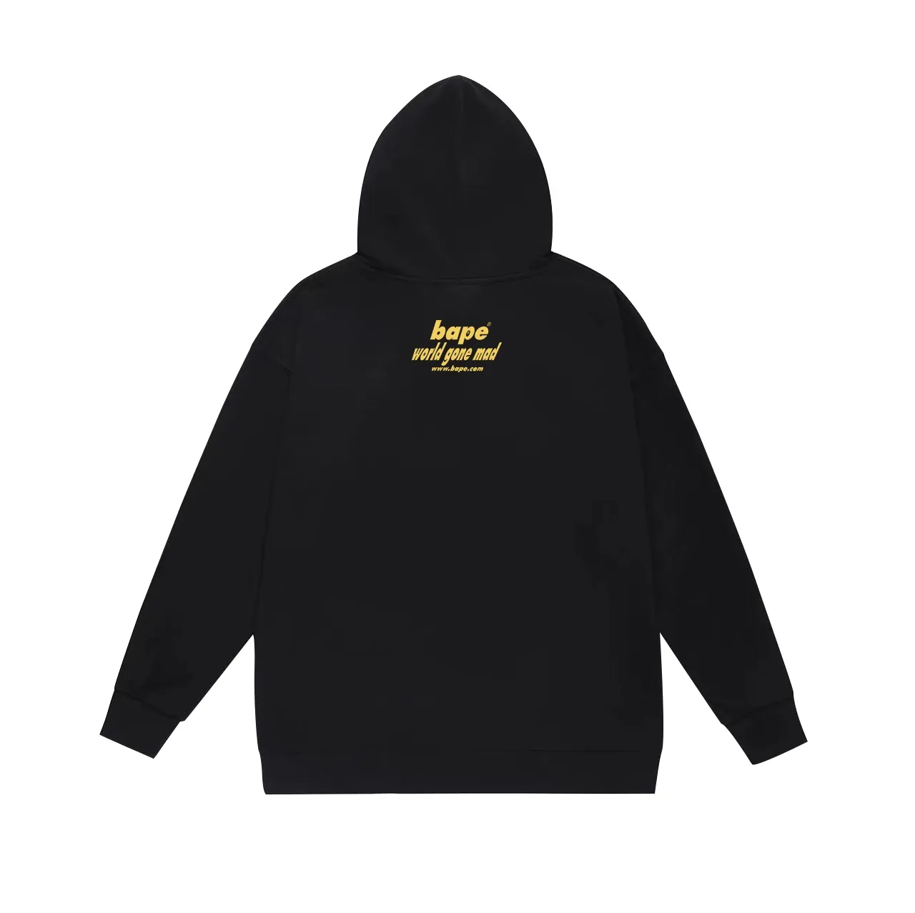 Model No. SC671#terry p160 plus velvet p180💰 (top version) BAPE ape-man head classic letter print hooded sweatshirt. Made of 380g large terry 430g silver fox velvet (drop shoulder large version) fabric. The texture is soft and non-pilling. Imported environmentally friendly printing glue. The pattern is bright and three-dimensional. Quality💥Same style for men and women. The upper body is trendy. Color: black white gray Size: S M L XL XXL