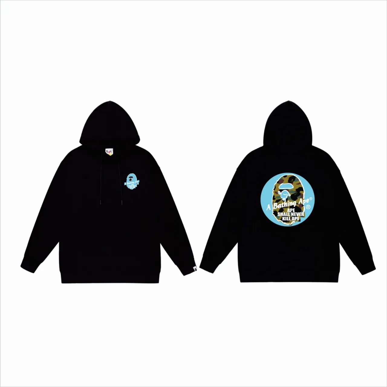P160 model number SC805# terry 80 plus velvet 90 (top version) BAPE×STUSSY co-branded Stussy letter printed hooded sweatshirt Made of 380 grams of large terry (drop shoulder large version) fabric, soft and non-pilling texture, imported environmentally friendly printing glue, bright and three-dimensional pattern, quality 💥Same style for men and women, the upper body is trendy Color: black and blue, white and blue, gray and blue, black and red, white and red, gray and red Size: S M L XL XXL