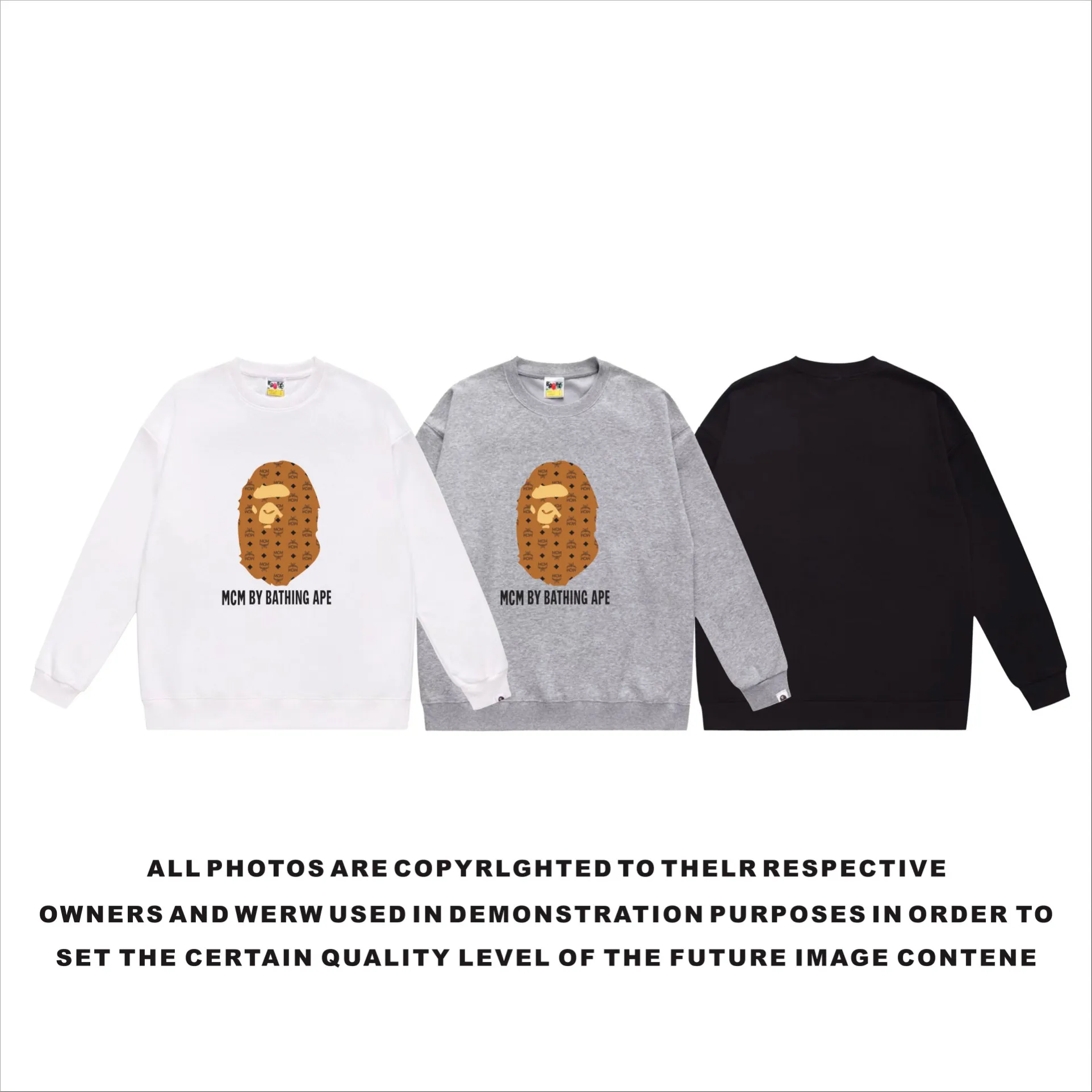 P150 model number SC533# terry 75 plus velvet 80 (top version) BAPE Size: S M L XL XXL