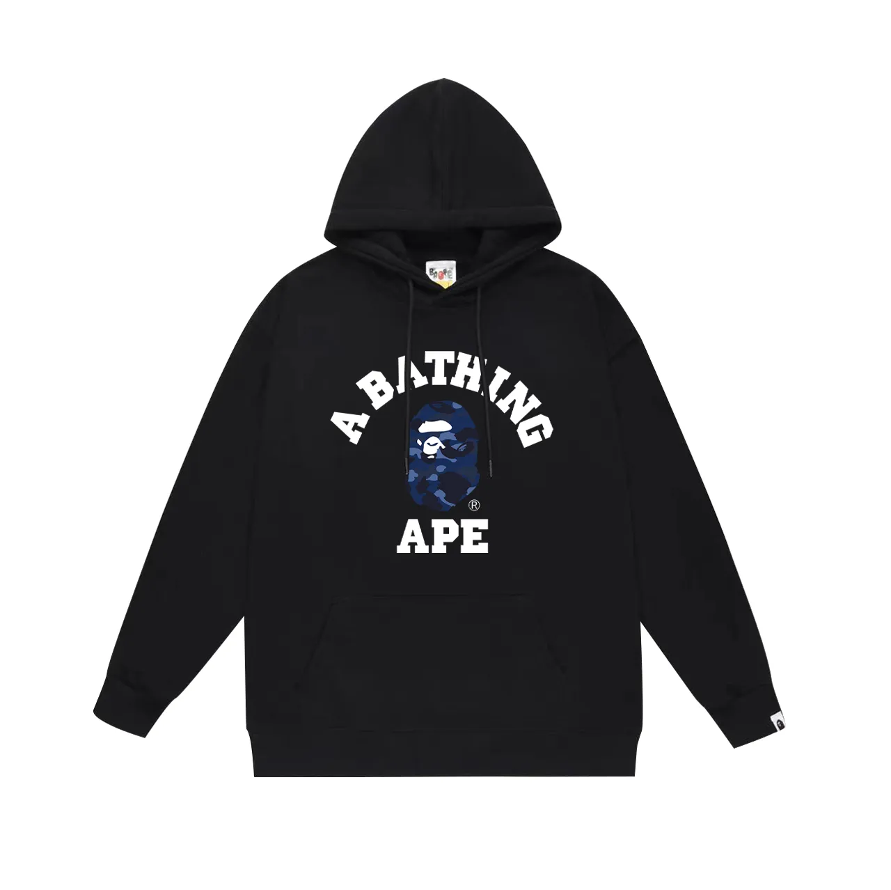 Model No. SC745# Terry p160 plus velvet 180💰 (top version) BAPE classic monogram ape head pattern hooded sweatshirt. Made of 380g large terry (drop shoulder large version) fabric. The texture is soft and non-pilling. Imported environmentally friendly printing glue. The pattern is bright and three-dimensional. Quality💥Same style for men and women. The upper body is trendy. Color: black white gray Size: S M L XL XXL