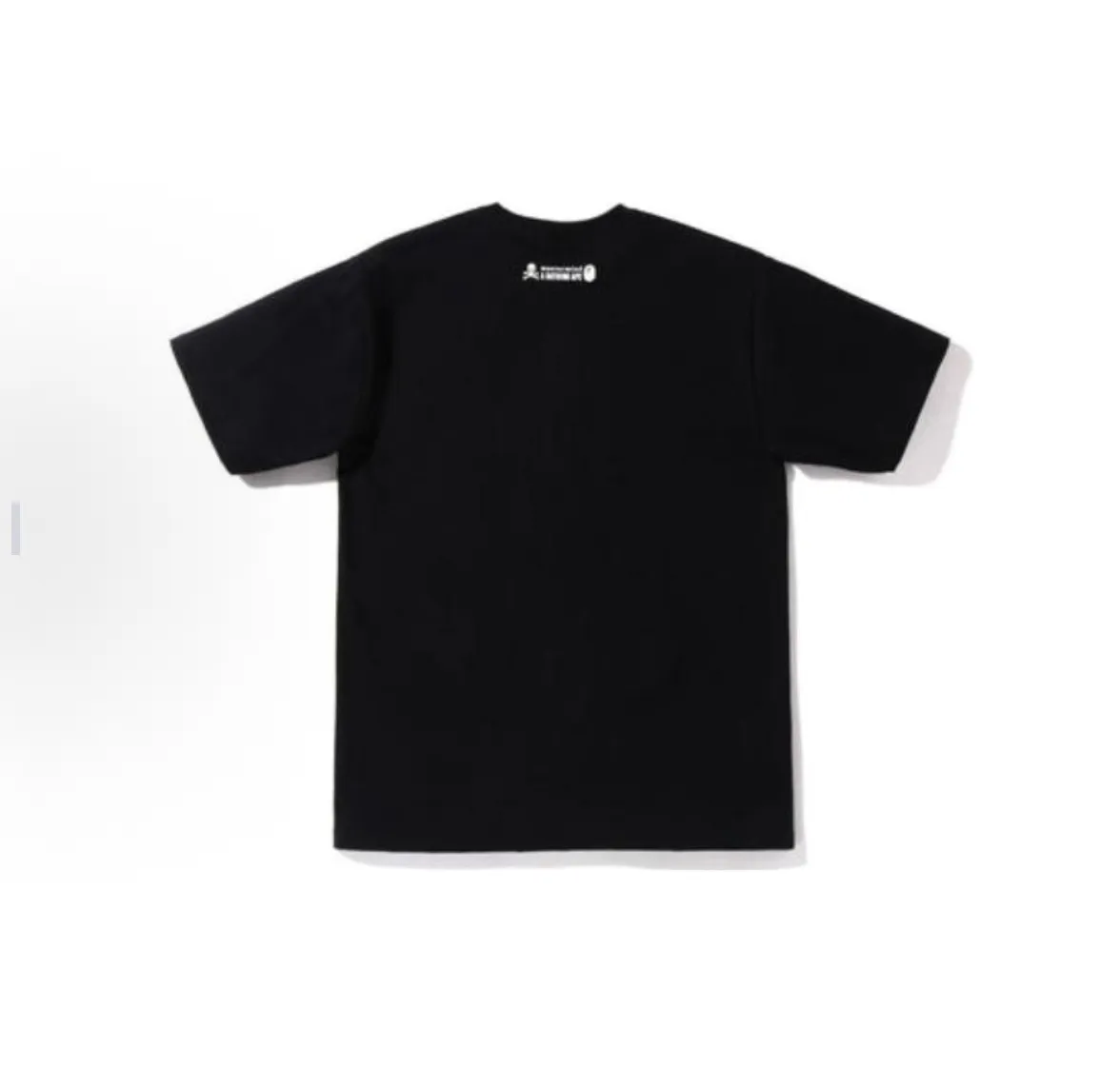 P110 001074 BAPE x mastermind JAPAN joint model skull logo printed round neck cotton short-sleeved T-shirt, same style for men and women, size smlxlxxl, black, white