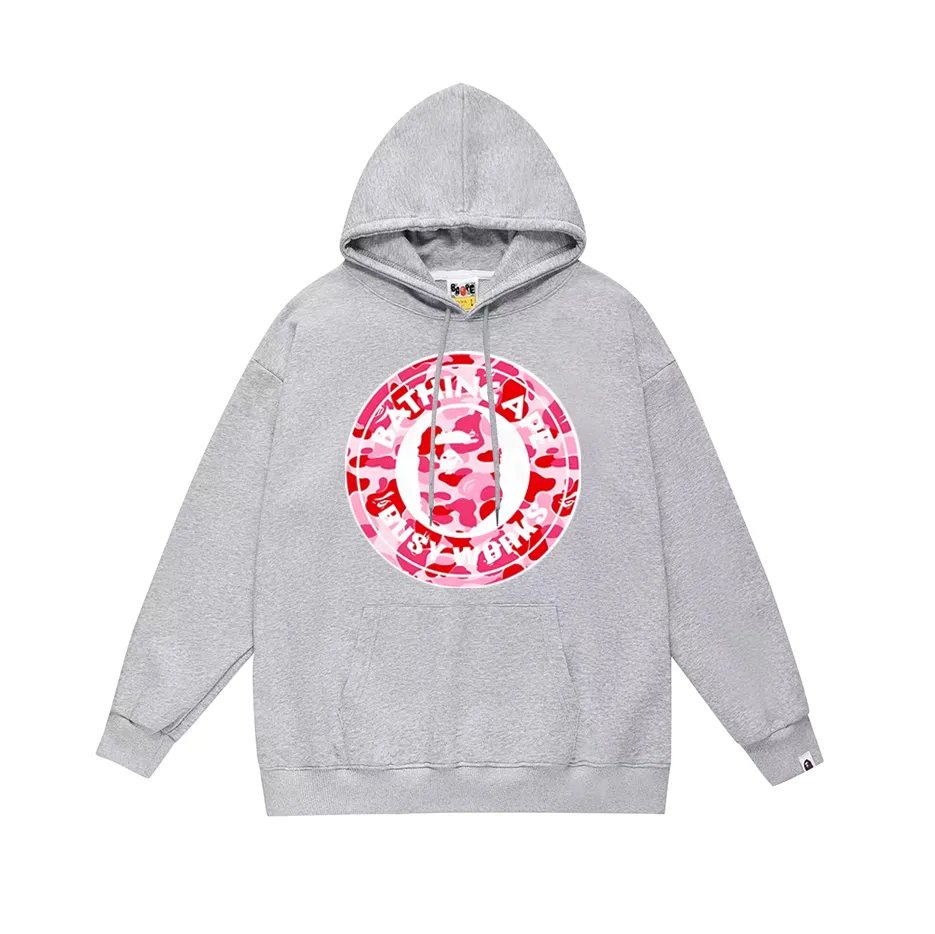 P190 model number SC601# terry 85 plus velvet 95 (top version) BAPE Ape Army letter print hooded sweatshirt Made of 380g large terry (drop shoulder large version) fabric, soft and non-pilling, imported environmentally friendly printing glue, bright and three-dimensional pattern, quality 💥Same style for men and women, the upper body is fashionable Color: black and blue, white and blue, gray and blue, black and green, white and green, gray and green, black and red, white and red, gray and red Size: S M L XL XXL
