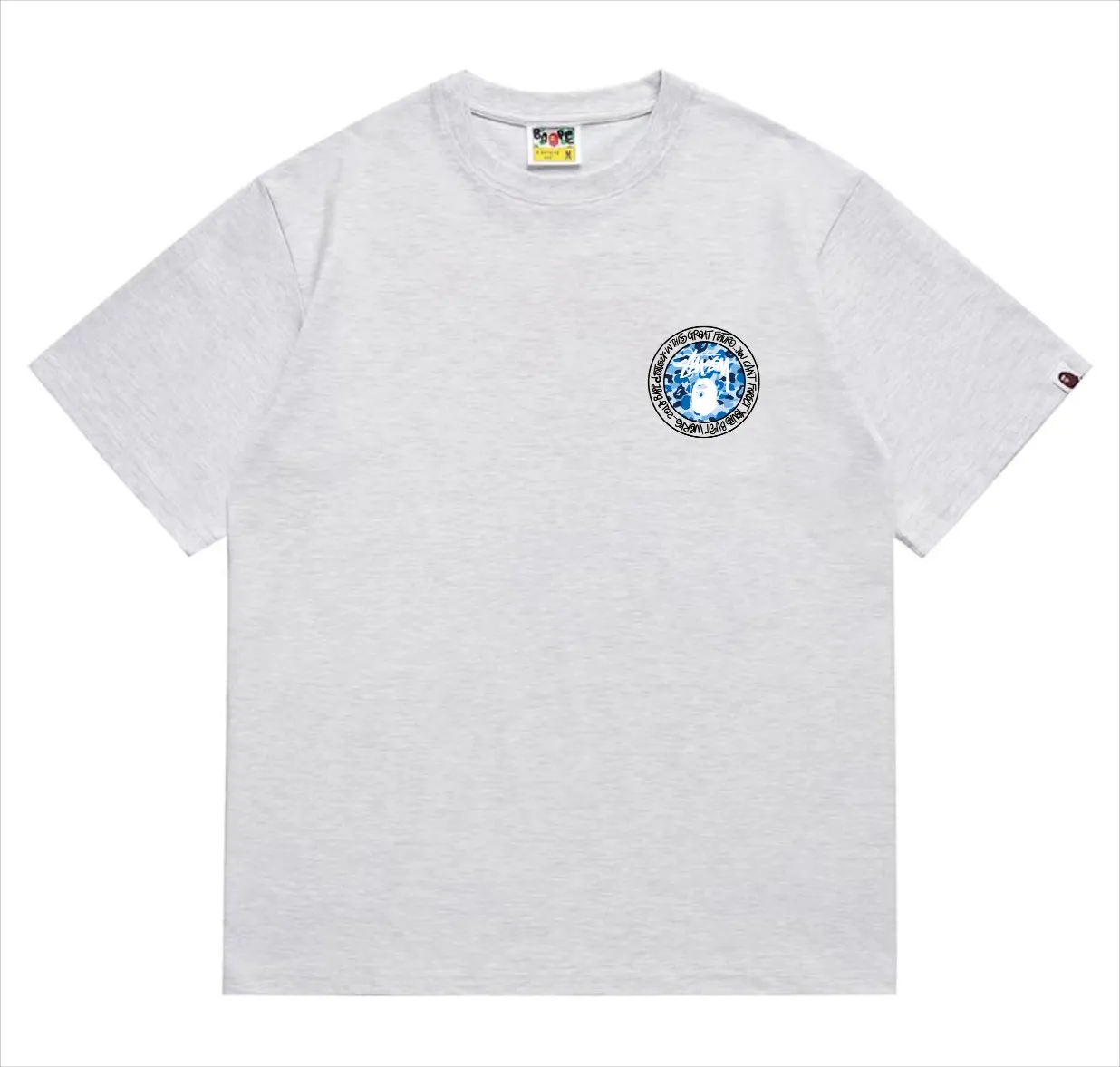 SC218#p110💰 (Top version) BAPE×Stussy co-branded Stussy letter ape print T-shirt Made of 260 grams of high-quality high-weave cotton fabric, double yarn combed, soft and non-pilling, imported environmentally friendly printing glue, bright and three-dimensional pattern, quality 💥Same style for men and women, the upper body is fashionable Color: black and white print, gray and white print, pink and white print, red and white print, white and black print, gray and black print, red and black print Pink and black print Size: S M L XL XXL