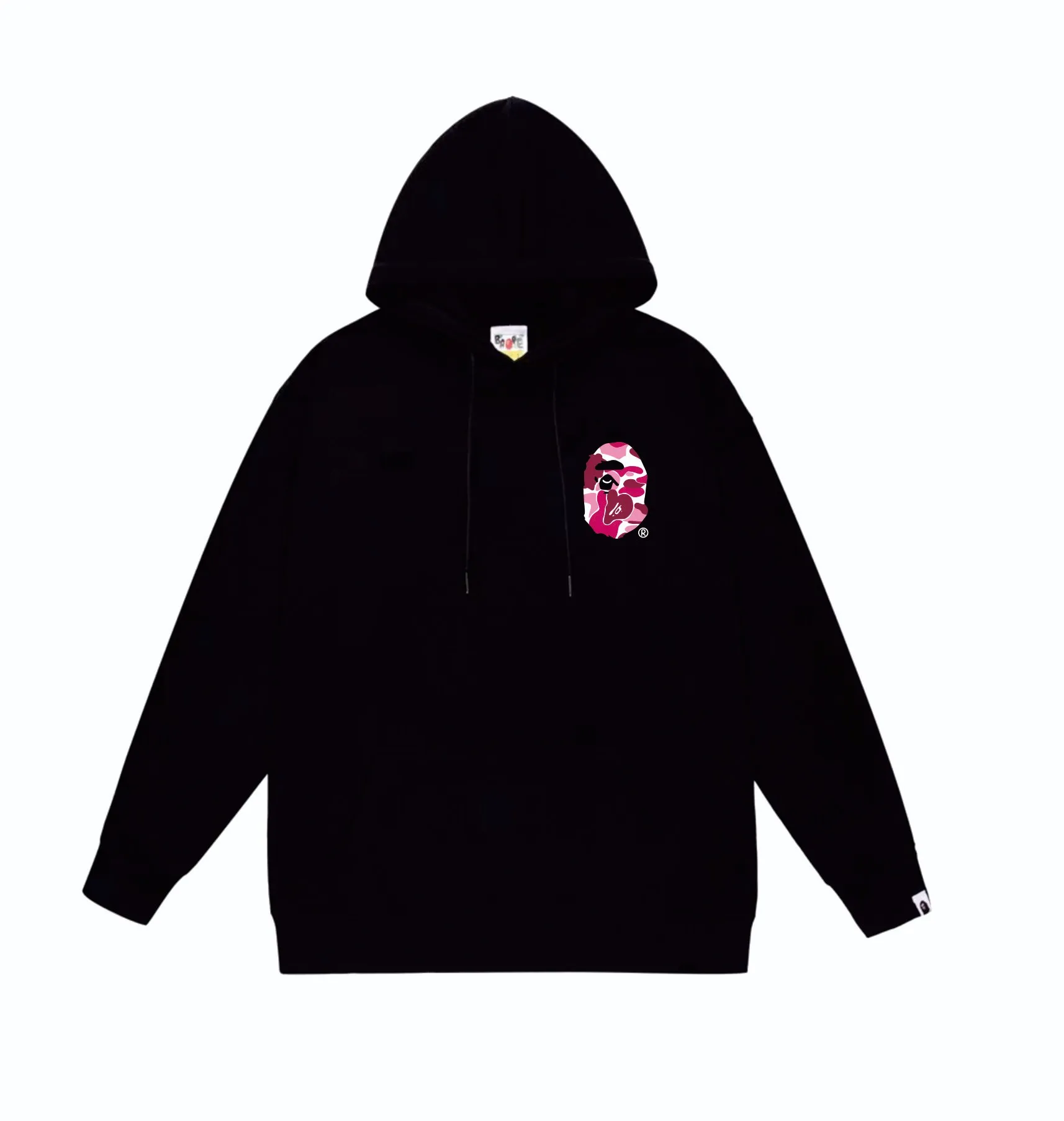 P160 model number SC814# terry 80 plus velvet 90 (top version) BAPE×STUSSY co-branded Stussy letter printed hooded sweatshirt Made of 380 grams of large terry (drop shoulder large version) fabric, soft texture and no pilling Imported environmentally friendly printing glue The pattern is bright and three-dimensional Quality 💥Same style for men and women The upper body is trendy Color: Black White Gray Size: S M L XL XXL