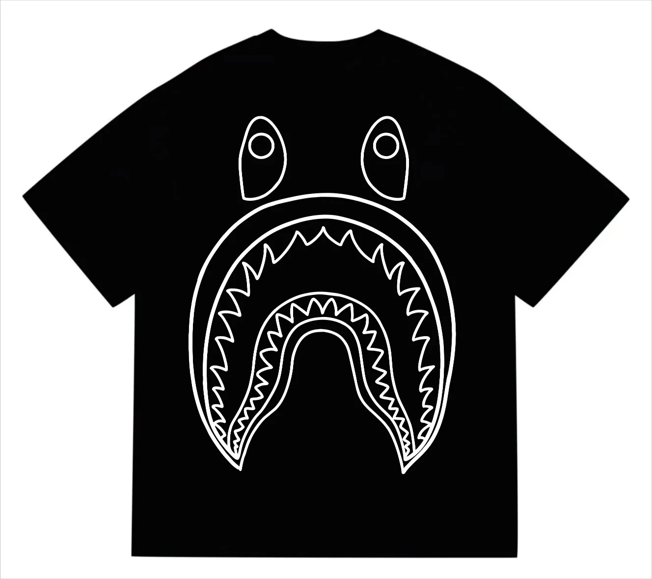 SC215#p110💰 (top version) BAPE×Stussy co-branded Stussy letter ape print T-shirt Made of 260 grams of high-quality high-weave pure cotton fabric, double yarn combed, soft texture without pilling, imported environmentally friendly printing glue, bright and three-dimensional pattern, quality 💥Same style for men and women, the upper body is fashionable Color: black and red print, white and red print, gray and red print, pink print, black and white print, gray and white print, pink and white print Red and white printing White and black printing Gray and black printing Red and black printing Pink and black printing Size: S M L XL XXL