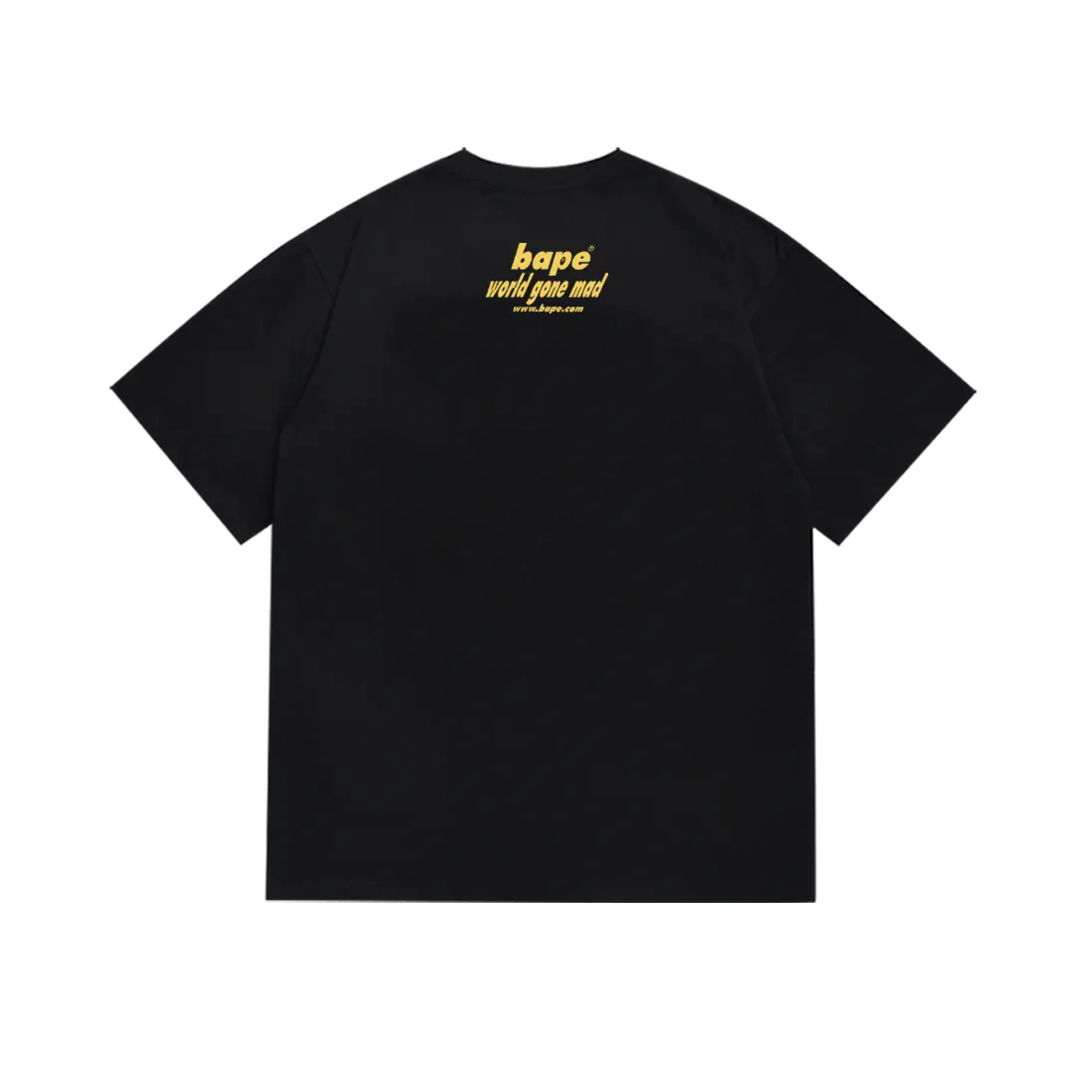 P110 SC071 (top version) BAPE ape head classic letter printed short-sleeved T-shirt. Made of 260 grams of high-quality high-weave pure cotton fabric. Double yarn combed. The texture is soft and non-pilling. Imported environmentally friendly printing glue. The pattern is bright and three-dimensional. Quality 💥Same style for men and women. The upper body is trendy. Color: black and white. Size: S M L XL XXL