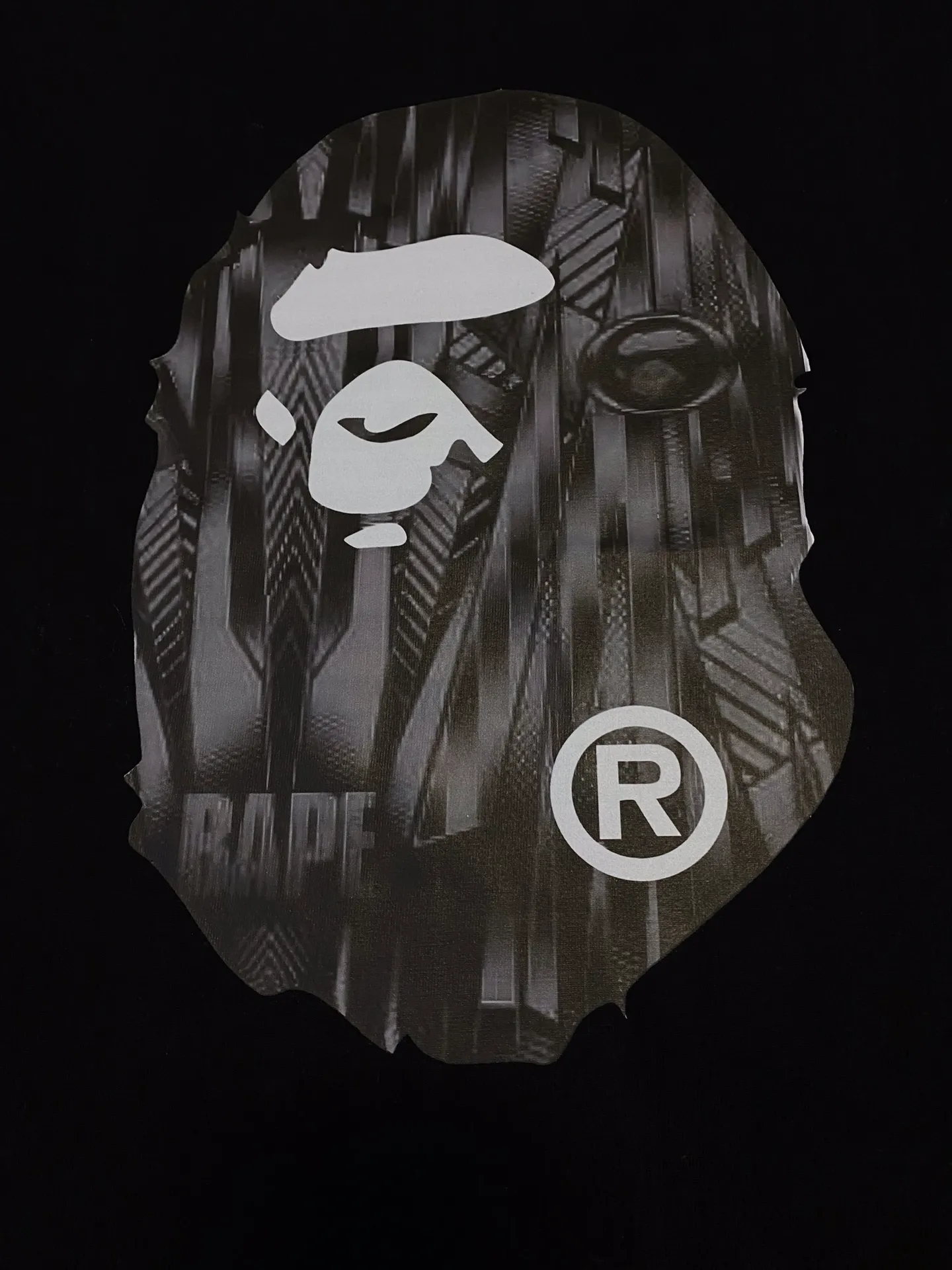 SC104#p110💰 (Top version) BAPE speed racing speed pattern ape head printed short-sleeved T-shirt Made of 260 grams of high-quality high-weave pure cotton fabric, double yarn combed, soft texture without pilling Imported environmentally friendly printing glue, bright and three-dimensional pattern, quality 💥Same style for men and women, the upper body is fashionable Color: dark brown white brown Size: S M L XL XXL