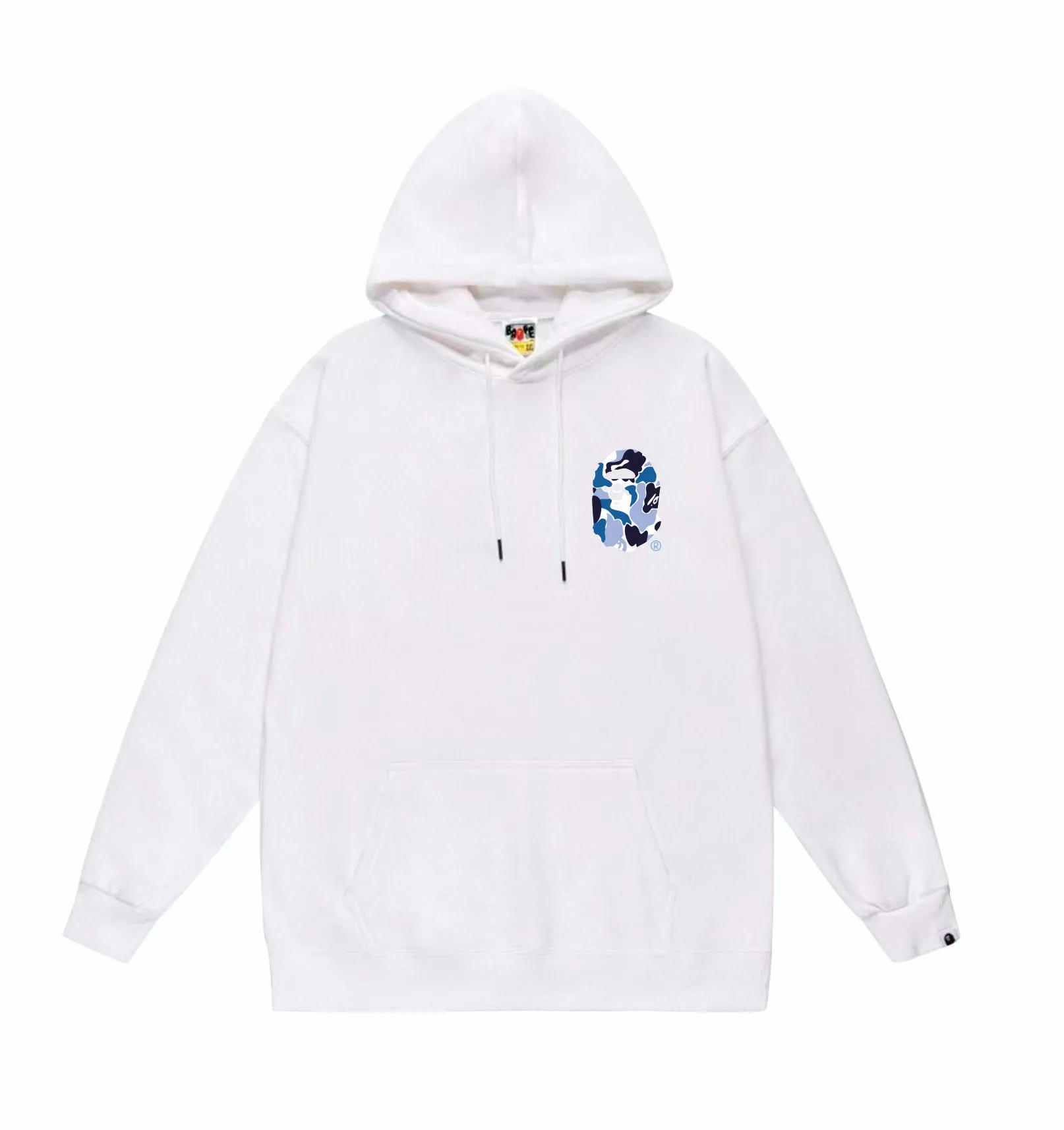 P160 model number SC813# terry 80 plus velvet 90 (top version) BAPE×STUSSY co-branded Stussy letter printed hooded sweatshirt Made of 380g large terry (drop shoulder large version) fabric, soft and non-pilling, imported environmentally friendly printing glue, bright and three-dimensional pattern, quality 💥Same style for men and women, the upper body is fashionable Color: black white gray Size: S M L XL XXL