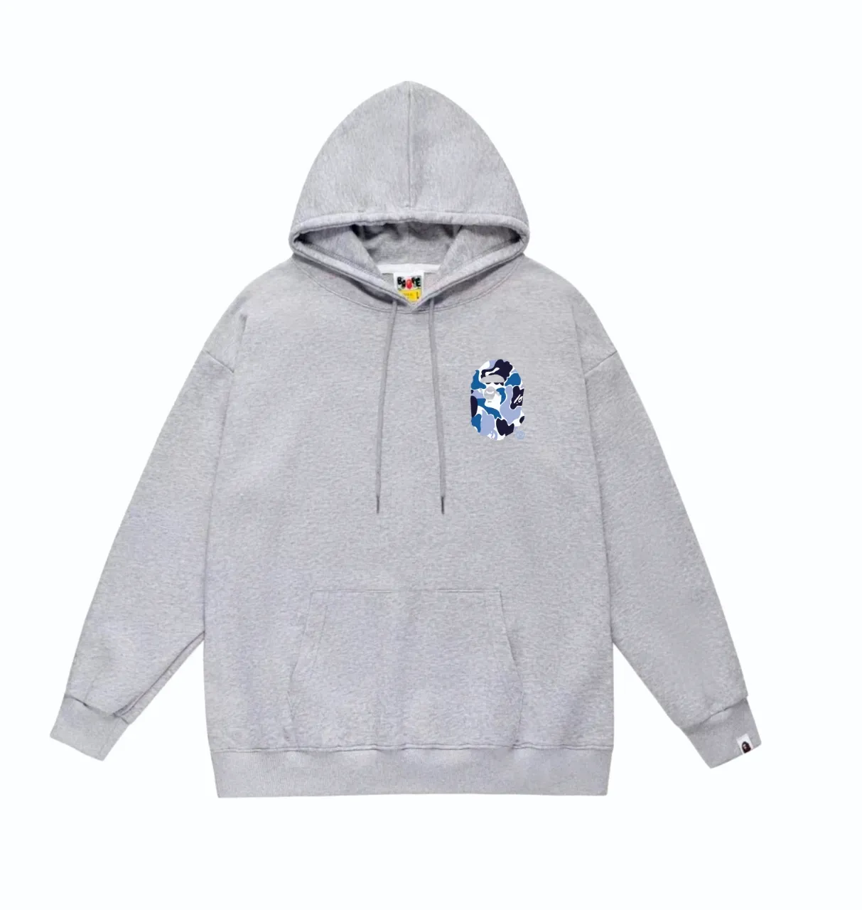P160 model number SC813# terry 80 plus velvet 90 (top version) BAPE×STUSSY co-branded Stussy letter printed hooded sweatshirt Made of 380g large terry (drop shoulder large version) fabric, soft and non-pilling, imported environmentally friendly printing glue, bright and three-dimensional pattern, quality 💥Same style for men and women, the upper body is fashionable Color: black white gray Size: S M L XL XXL