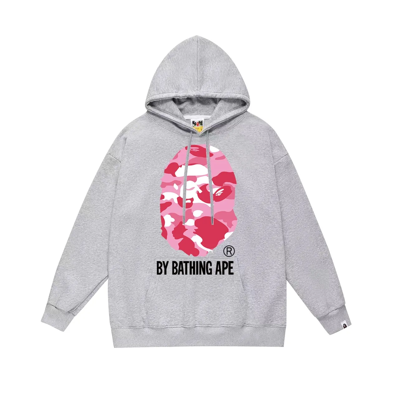 Model No. SC755# Terry p160 plus velvet 180💰 (top version) BAPE multi-color ape head pattern printed hooded sweatshirt. Made of 380g large terry (drop shoulder large version) fabric, soft texture and no pilling. Imported environmentally friendly printing glue. Bright and three-dimensional pattern. Quality💥Same style for men and women. The upper body is trendy. Colors: black and purple, white and purple, gray and purple, black and red, white and red, gray and red, black and white pink. Gray pink Black green White green Gray green Black blue White blue Gray blue Size: S M L XL XXL