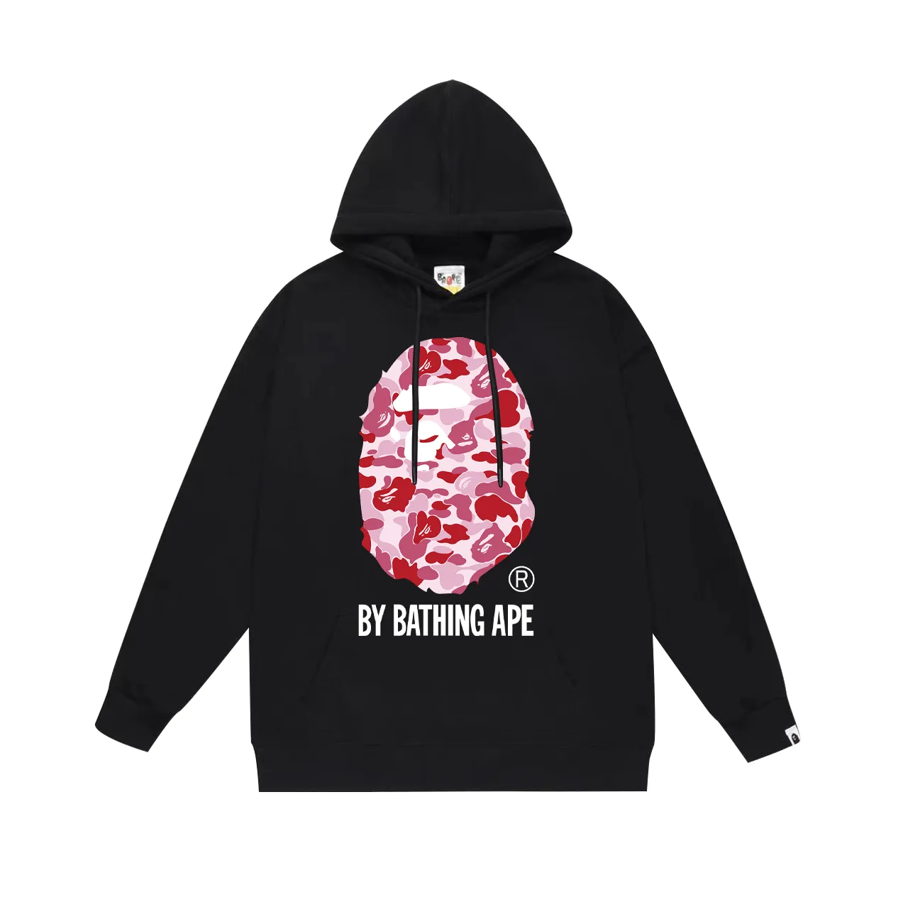 Model number SC751# Terry p160 plus velvet 180💰 (top version) BAPE classic camouflage ape head letter pattern hooded sweatshirt. Made of 380g large terry (drop shoulder large version) fabric. The texture is soft and does not pill. Imported environmentally friendly printing glue. The pattern is bright and three-dimensional. Quality💥Male and female. The upper body is trendy. Colors: black and red, white and red, gray and red, black and green, white and green, gray and green, black and blue, white and blue. Gray blue Size: S M L XL XXL