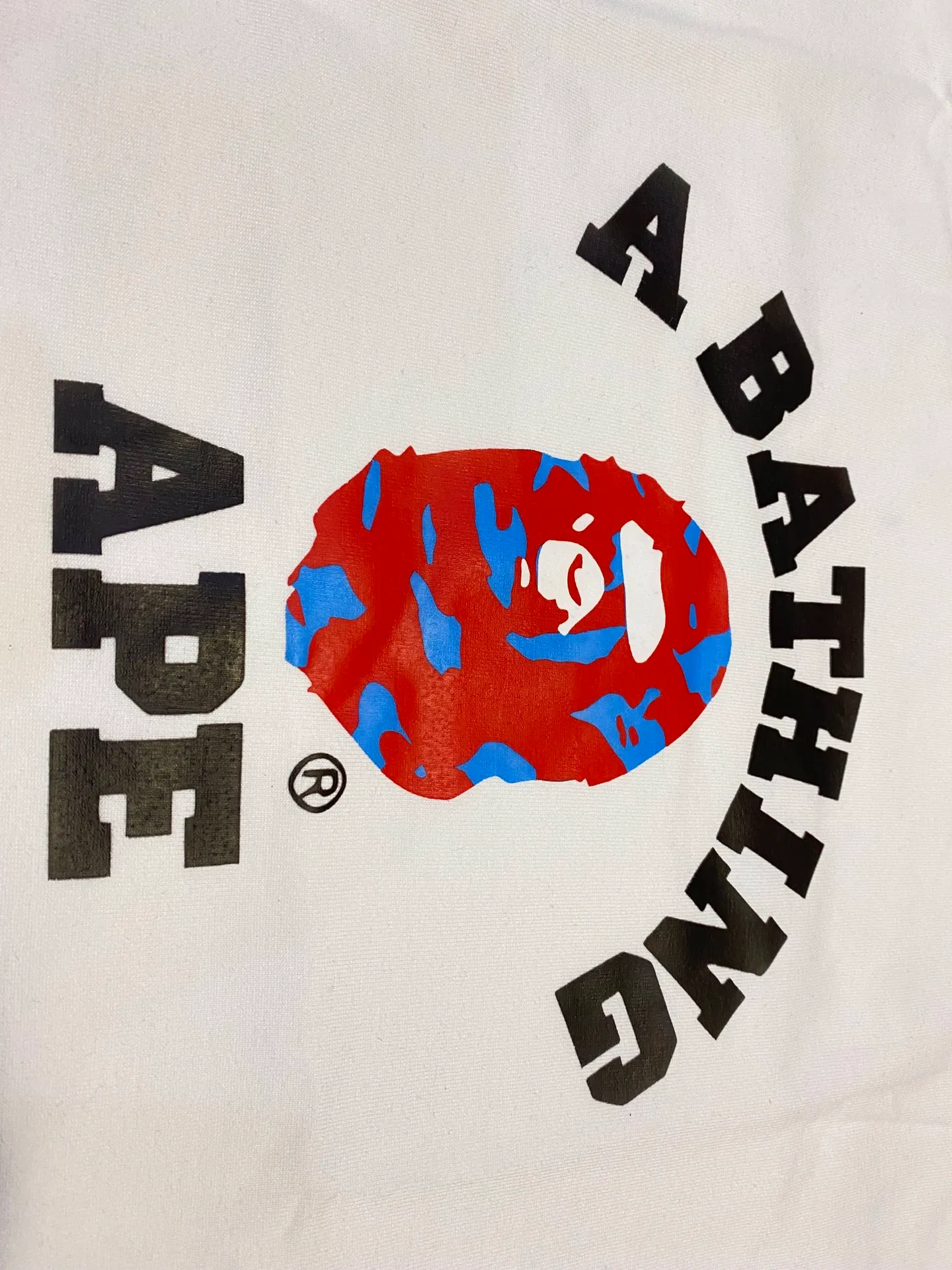 SC118#p110💰 (top version) BAPE percussion camouflage ape head letter printed short-sleeved T-shirt Made of 260 grams of high-quality high-weave pure cotton fabric, double yarn combed, soft and non-pilling texture, imported environmentally friendly printing glue, bright and three-dimensional pattern, quality 💥Same style for men and women, the upper body is fashionable Color: black white Size: S M L XL XXL