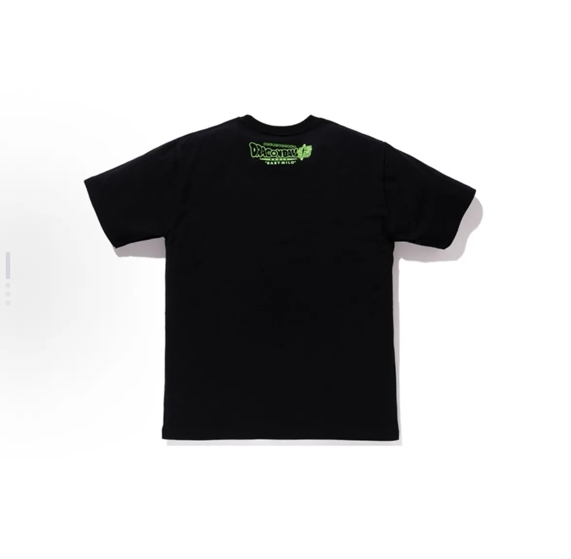 P110 001167 A BATHING APE Bape Super Broly Tee Dragon Ball Super joint Q version Broly printed short-sleeved T-shirt, same style for men and women, size smlxlxxl, black and white