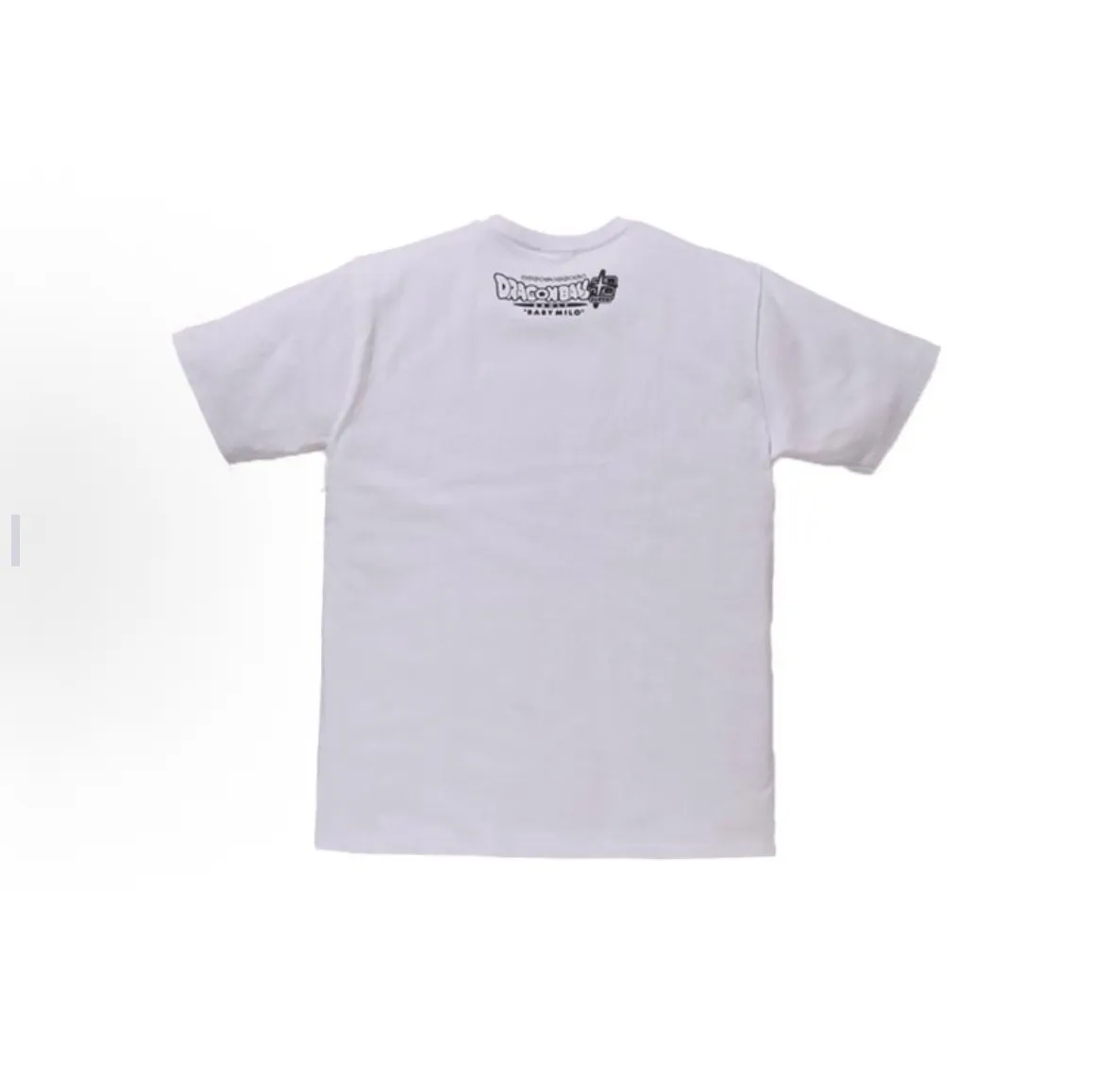 P110 001167 A BATHING APE Bape Super Broly Tee Dragon Ball Super joint Q version Broly printed short-sleeved T-shirt, same style for men and women, size smlxlxxl, black and white