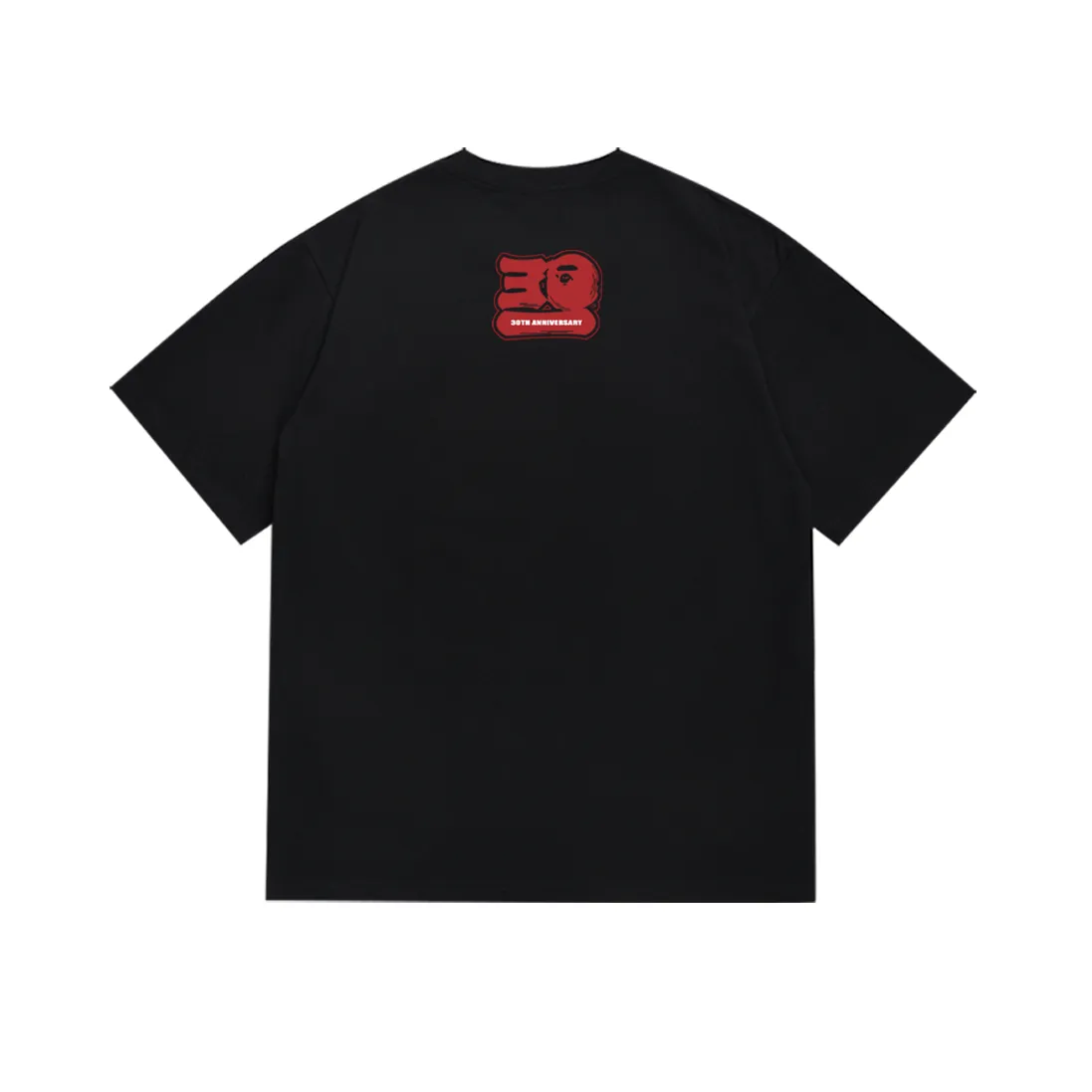 SC173#p110💰 (Top version) BAPE 30th anniversary limited camouflage short-sleeved T-shirt made of 260 grams of high-quality high-weave pure cotton fabric, double yarn combed, soft texture and no pilling Imported environmentally friendly printing glue, bright and three-dimensional pattern, quality 💥Same style for men and women, the upper body is fashionable Color: black white Size: S M L XL XXL