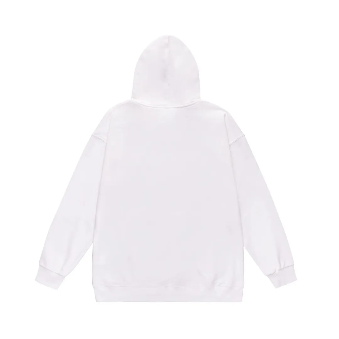 Model No. SC673#terry p160 plus velvet p180💰 (top version) BAPE Busy Works ape head medallion printed hooded sweatshirt Made of 380g large terry 430g silver fox velvet (drop shoulder large version) fabric, soft and non-pilling, imported environmentally friendly printing glue, bright and three-dimensional pattern, quality💥Same style for men and women. The upper body is trendy. Color: black white gray Size: S M L XL XXL