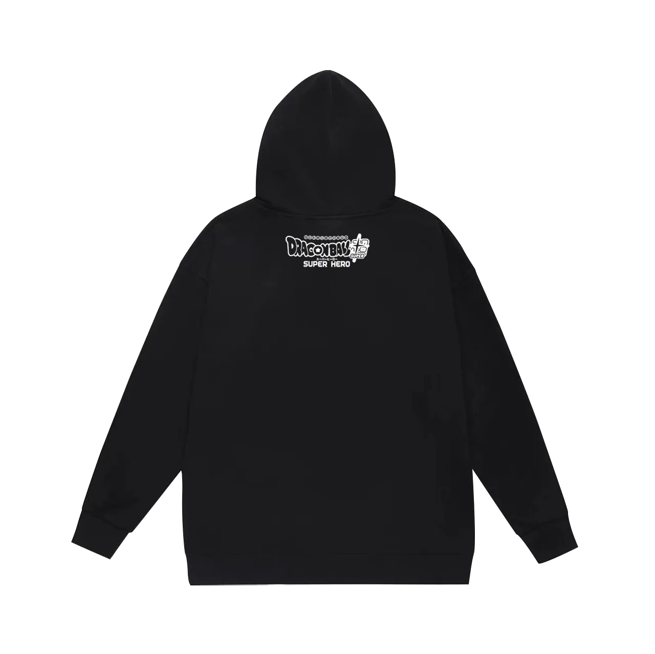 P160 model number SC785# terry 80 plus velvet 90 (top version) BAPE MILO×Dragon Ball Super SUPER HERO printed hooded sweatshirt Made of 380g large terry (drop shoulder large version) fabric, soft texture and no pilling Imported environmentally friendly printing glue The pattern is bright and three-dimensional Quality 💥Same style for men and women The upper body is trendy Color: black white gray Size: S M L XL XXL