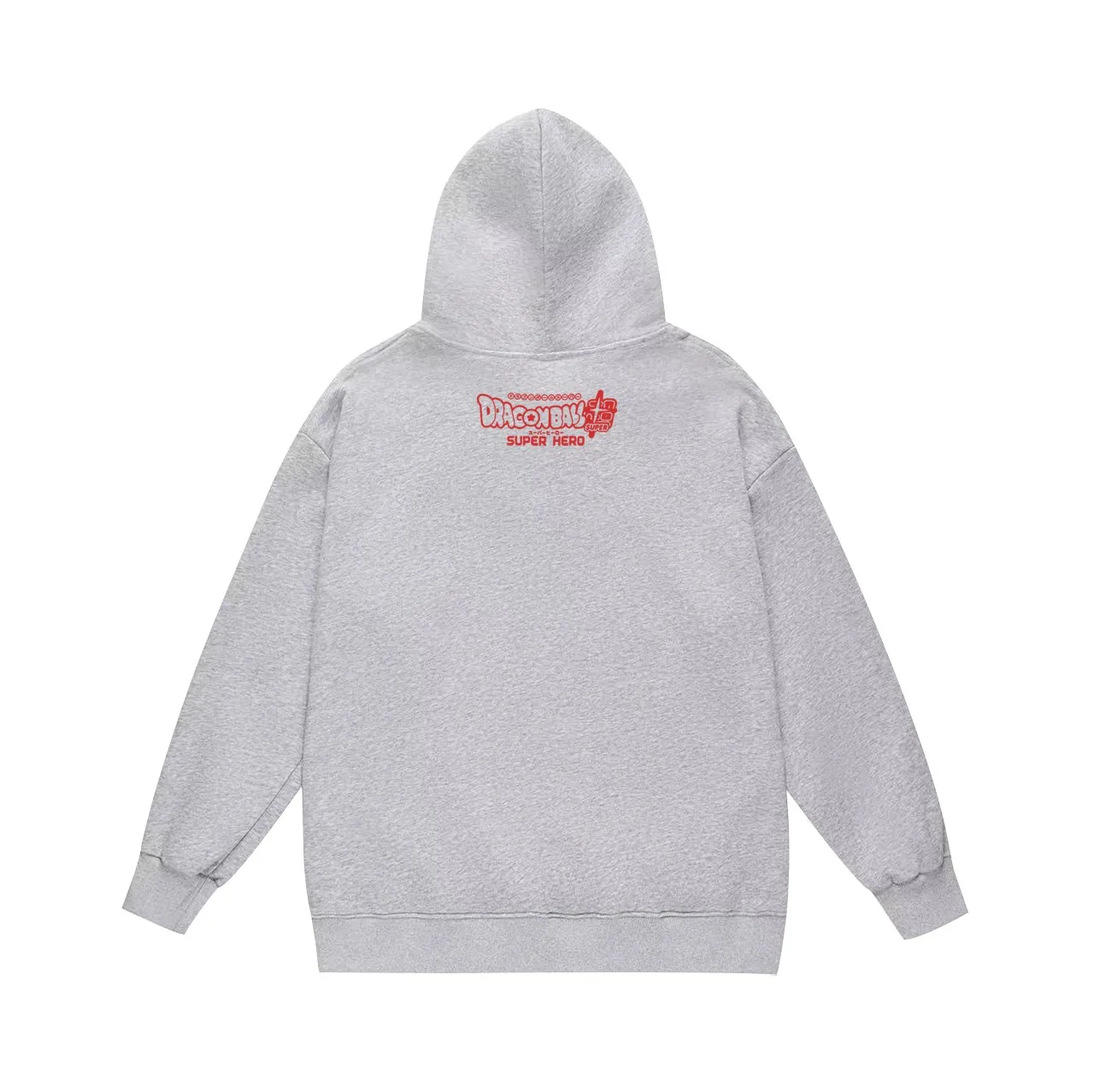 P160 model number SC785# terry 80 plus velvet 90 (top version) BAPE MILO×Dragon Ball Super SUPER HERO printed hooded sweatshirt Made of 380g large terry (drop shoulder large version) fabric, soft texture and no pilling Imported environmentally friendly printing glue The pattern is bright and three-dimensional Quality 💥Same style for men and women The upper body is trendy Color: black white gray Size: S M L XL XXL