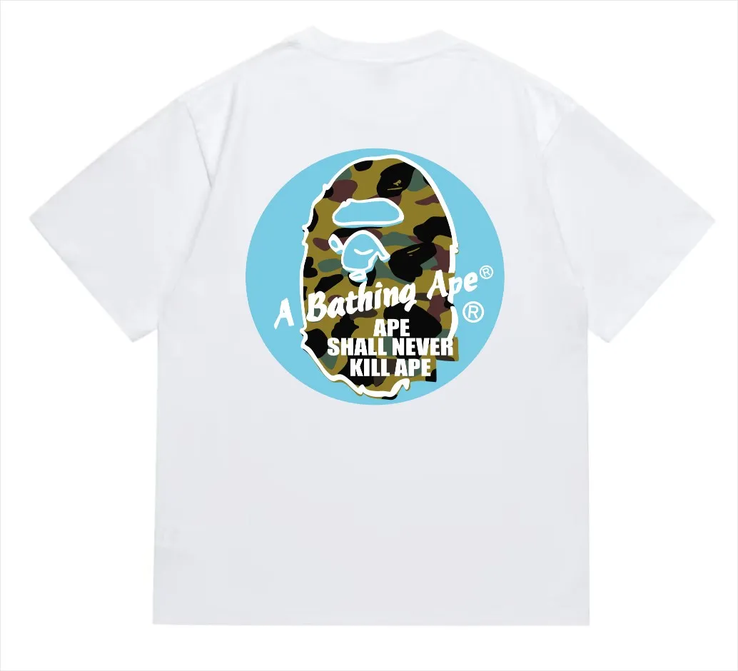 SC205#p110💰 (top version) BAPE×Stussy co-branded Stussy letter ape print T-shirt Made of 260 grams of high-quality high-weave pure cotton fabric, double yarn combed, soft texture without pilling, imported environmentally friendly printing glue, bright and three-dimensional pattern, quality 💥Same style for men and women, the upper body is fashionable Color: black and blue, gray and blue, pink and blue, red and blue, white and blue, white pink, gray pink, pink, red pink, black pink Size: S M L XL XXL