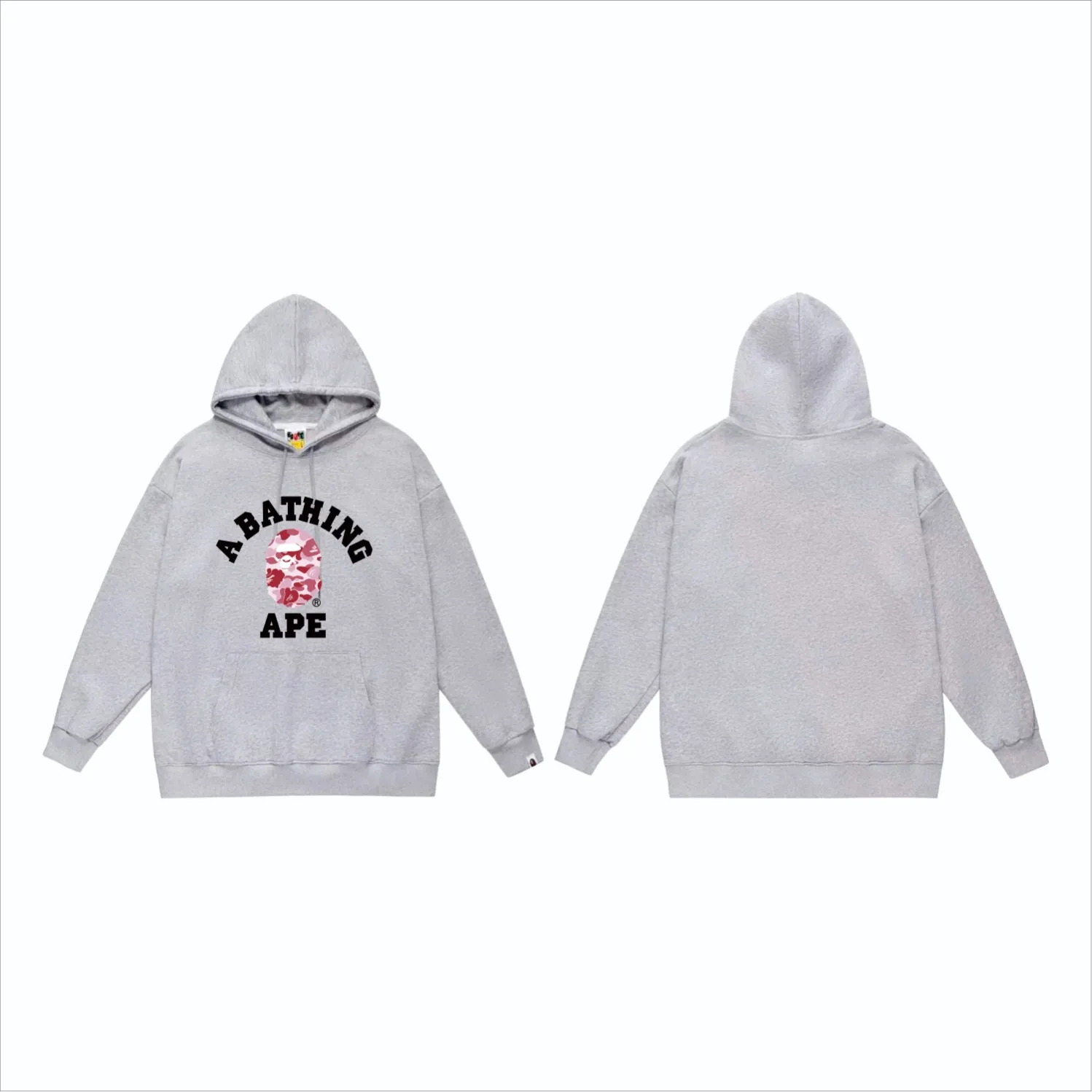 P160 model number SC866# terry 80 plus velvet 90 (top version) BAPE ape head classic letter camouflage printed hooded sweatshirt. Made of 380 grams of large terry (drop shoulder large version) fabric. The texture is soft and does not pill. Imported environmentally friendly printing glue. The pattern is bright and three-dimensional. Quality 💥Same style for men and women. The upper body is trendy. Colors: black and blue, white and blue, gray and blue, black and pink, white and gray, black and green, white and green, gray and green. Size: S M L XL XXL