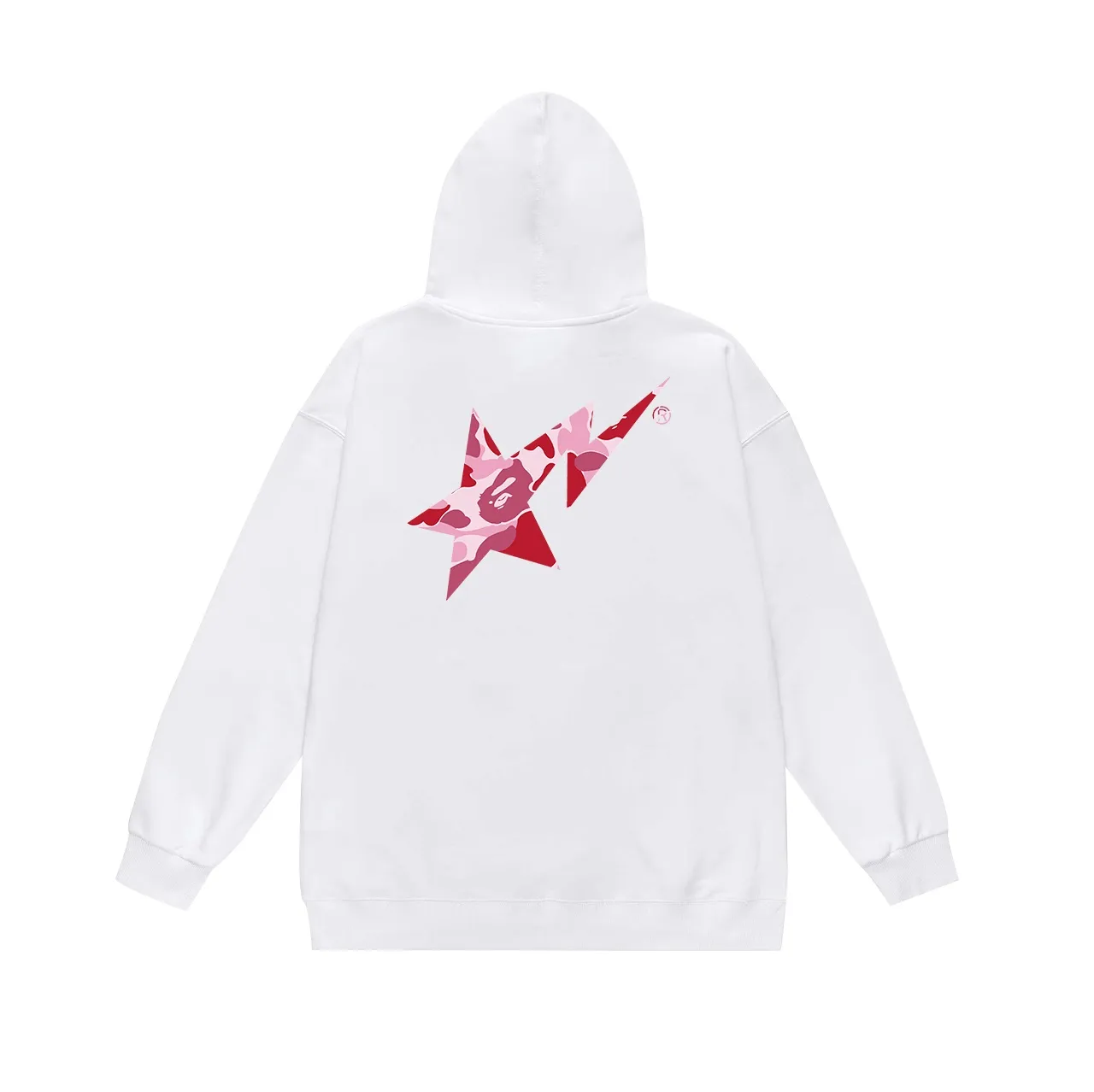 Model No. SC716# Terry p160 plus velvet 180💰 (top version) BAPE camouflage star letter printed hooded sweatshirt Made of 380g large terry (drop shoulder large version) fabric, soft and non-pilling, imported environmentally friendly printing glue, bright and three-dimensional pattern, quality 💥Same style for men and women, the upper body is fashionable Color: black red white red gray red Size: S M L XL XXL