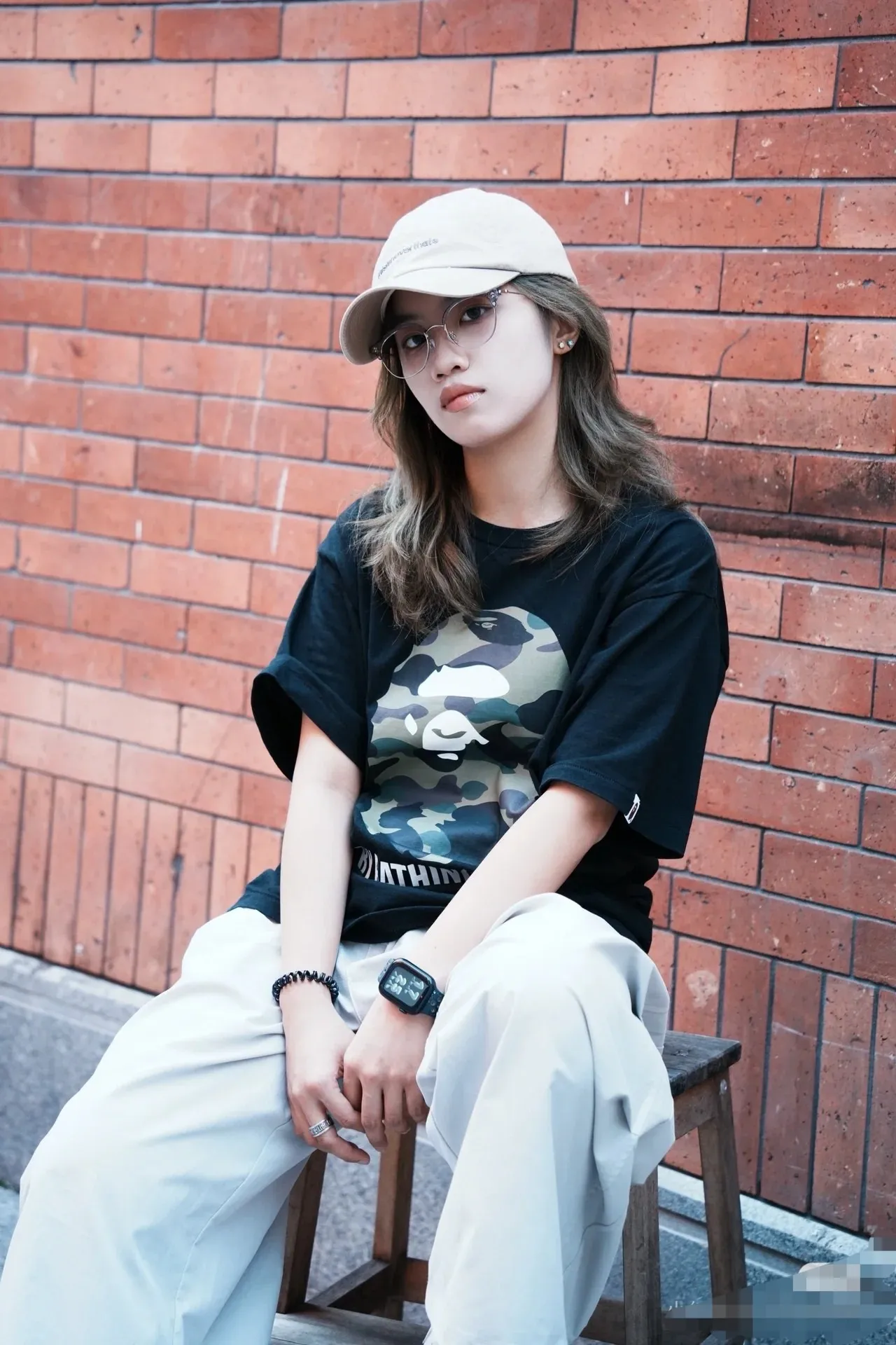 P110 00129 BAPE 1st Camo By Bathing Tee camouflage ape head print short-sleeved T-shirt, same style for men and women, size smlxlxxl, black and green camouflage, black and yellow camouflage, white and green camouflage, white and yellow camouflage