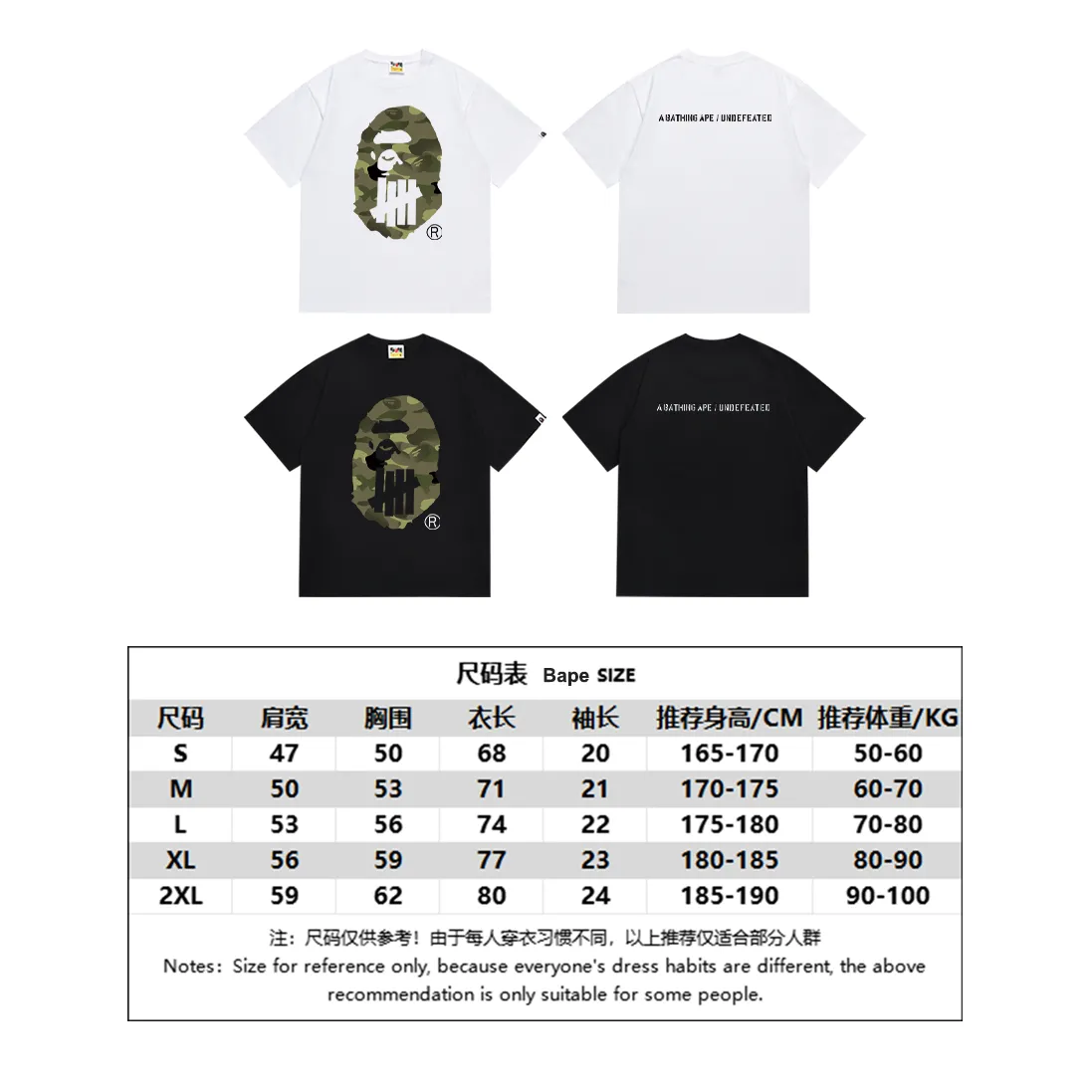P110 SC022# (top version) BAPE