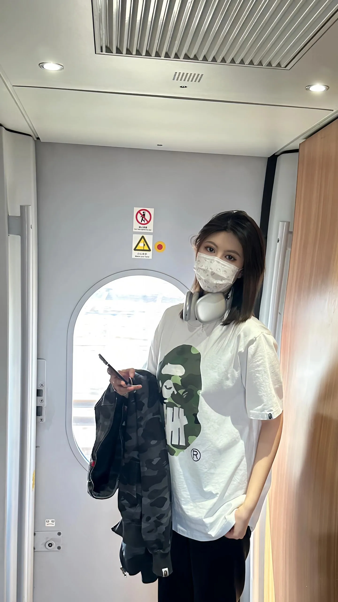 💰140 Bape✖️UNDFATED joint green camouflage great ape custom fabric 280g couple model: S-XXL [black white]