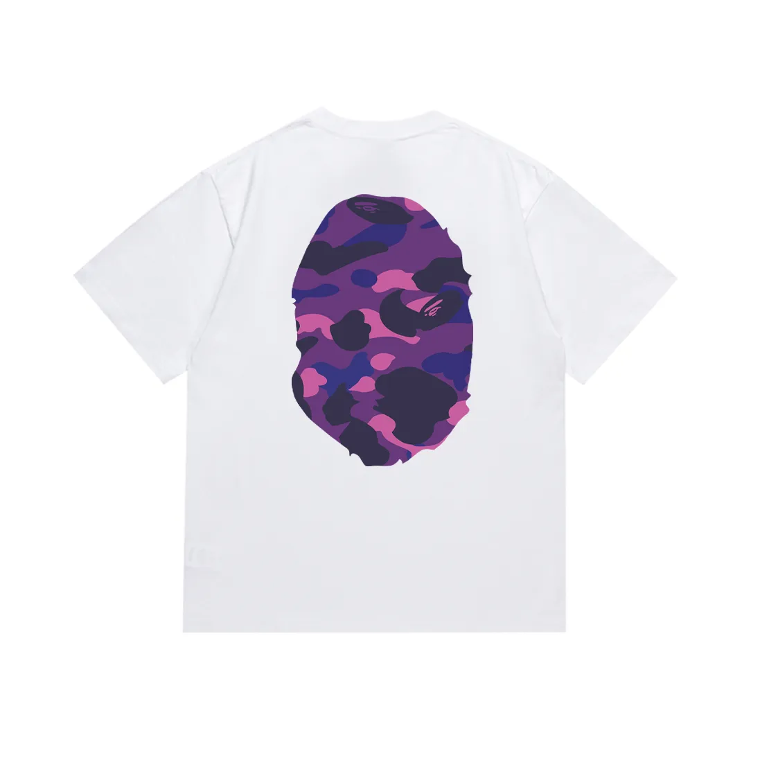 P110 SC060# (top version) BAPE double-sided camouflage ape head printed short-sleeved T-shirt Made of 260 grams of high-quality high-weave pure cotton fabric, double yarn combed, soft texture and no pilling Imported environmentally friendly printing glue, bright and three-dimensional pattern, quality 💥unisex style, the upper body is fashionable Color: white camouflage black camouflage white yellow black yellow white green black green white purple black purple white red black red Size: S M L XL XXL