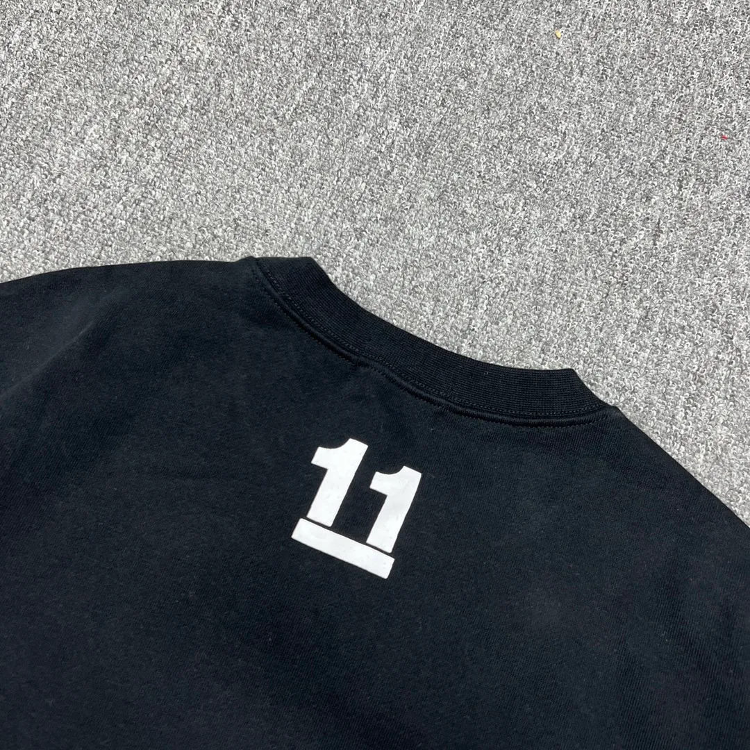 💰250 Bape 11th Anniversary Ink Camouflage Ape Head Letter Print Customized Fabric High Quality Couple Style: S—XXL [Gray Black]