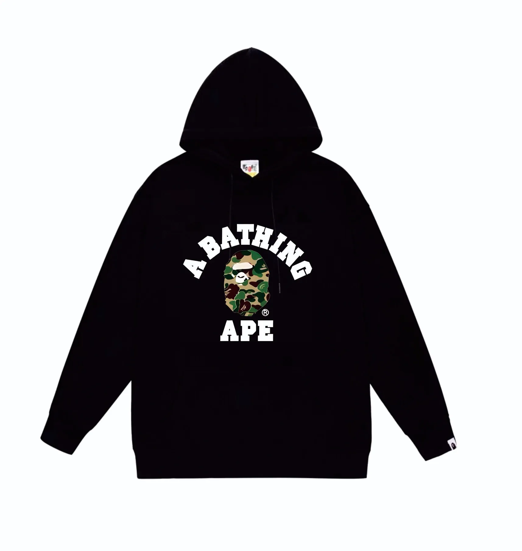 P160 model number SC866# terry 80 plus velvet 90 (top version) BAPE ape head classic letter camouflage printed hooded sweatshirt. Made of 380 grams of large terry (drop shoulder large version) fabric. The texture is soft and does not pill. Imported environmentally friendly printing glue. The pattern is bright and three-dimensional. Quality 💥Same style for men and women. The upper body is trendy. Colors: black and blue, white and blue, gray and blue, black and pink, white and gray, black and green, white and green, gray and green. Size: S M L XL XXL