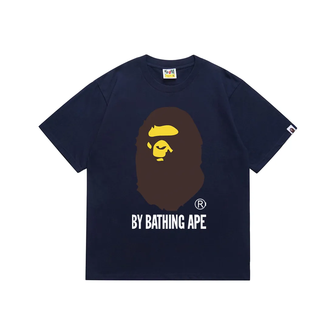 SC040#p110💰 (Top version) BAPE Ape Man's Big Head classic reproduction printed short-sleeved T-shirt Made of 260 grams of high-quality high-weave pure cotton fabric, double yarn combed, soft texture without pilling, imported environmentally friendly printing glue, bright and three-dimensional pattern, quality 💥unisex style, the upper body is trendy Color: black, white, red, pink, navy, coffee, khaki, light blue, Klein blue, grass green, burgundy, purple (12 colors) Size: S M L XL XXL