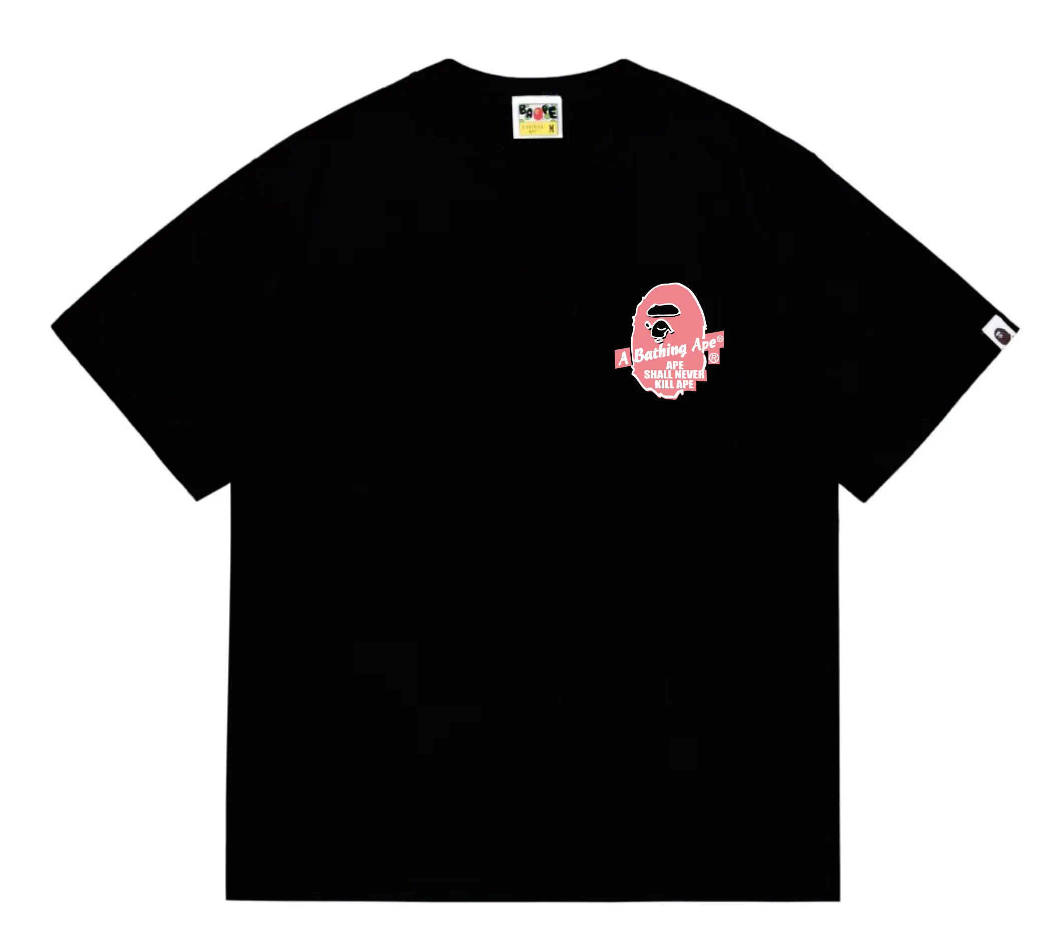 SC205#p110💰 (top version) BAPE×Stussy co-branded Stussy letter ape print T-shirt Made of 260 grams of high-quality high-weave pure cotton fabric, double yarn combed, soft texture without pilling, imported environmentally friendly printing glue, bright and three-dimensional pattern, quality 💥Same style for men and women, the upper body is fashionable Color: black and blue, gray and blue, pink and blue, red and blue, white and blue, white pink, gray pink, pink, red pink, black pink Size: S M L XL XXL