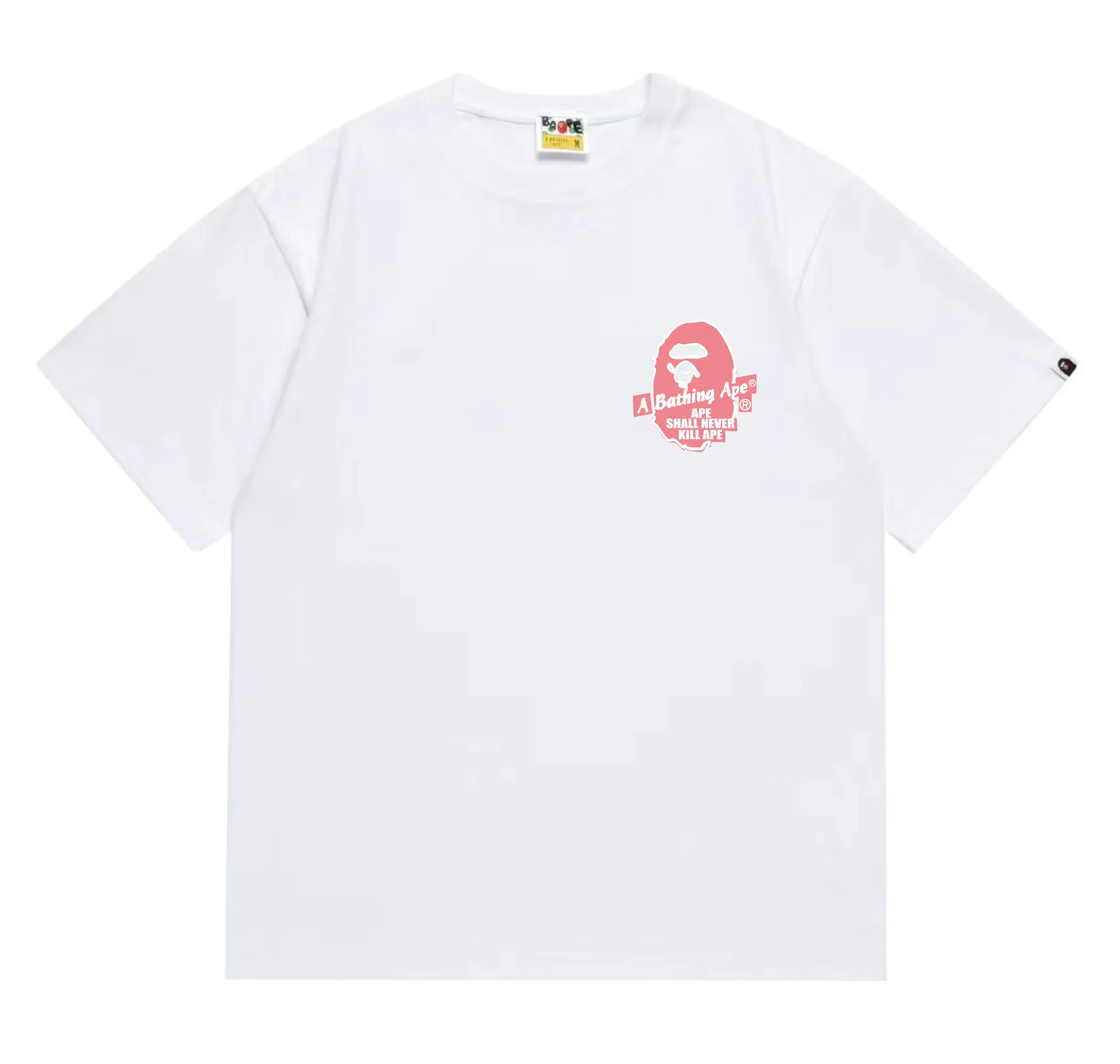 SC205#p110💰 (top version) BAPE×Stussy co-branded Stussy letter ape print T-shirt Made of 260 grams of high-quality high-weave pure cotton fabric, double yarn combed, soft texture without pilling, imported environmentally friendly printing glue, bright and three-dimensional pattern, quality 💥Same style for men and women, the upper body is fashionable Color: black and blue, gray and blue, pink and blue, red and blue, white and blue, white pink, gray pink, pink, red pink, black pink Size: S M L XL XXL