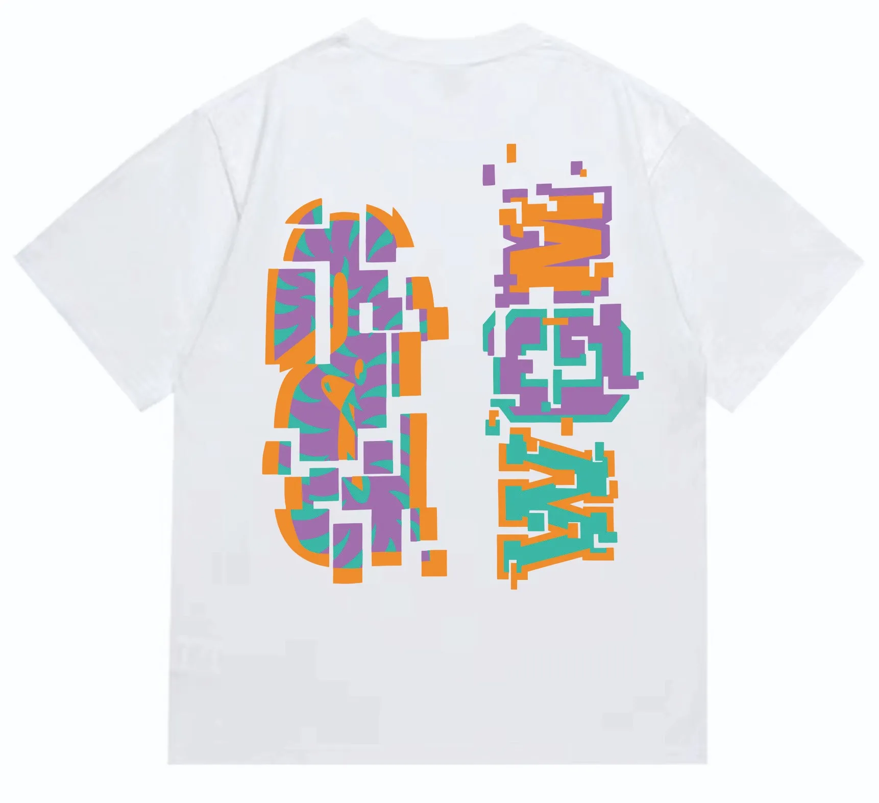 SC264#p110💰 (top version) BAPE Digital Shark Tee digital shark print short-sleeved T-shirt Made of 260 grams of high-quality high-weave pure cotton fabric, double yarn combed, soft texture and no pilling Imported environmentally friendly printing glue, bright and three-dimensional pattern, quality 💥Same style for men and women, the upper body is fashionable Color: black white Size: S M L XL XXL