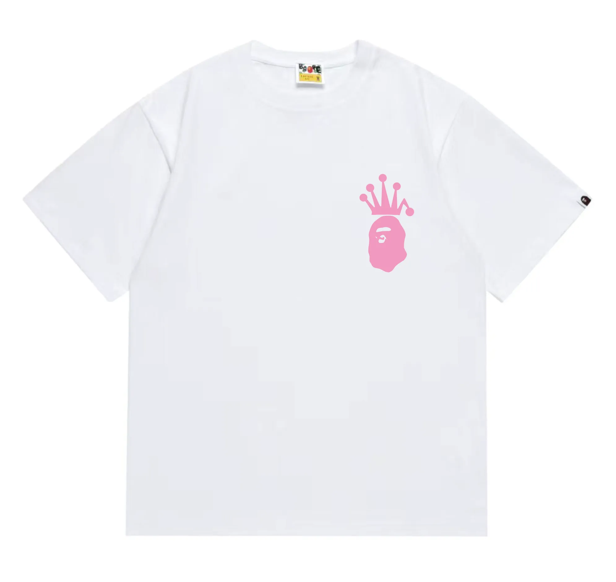 SC208#p110💰 (top version) BAPE×Stussy co-branded Stussy letter ape print T-shirt Made of 260 grams of high-quality high-weave pure cotton fabric, double yarn combed, soft texture and no pilling Imported environmentally friendly printing glue, bright and three-dimensional pattern, quality 💥Same style for men and women, the upper body is fashionable Color: black and yellow, gray and yellow, pink and yellow, red and yellow, white and yellow, black pink, gray powder, pink, red pink, white powder Black and white Gray and white Pink and white Red and white White and black Gray and black Pink and black Red and black Size: S M L XL XXL