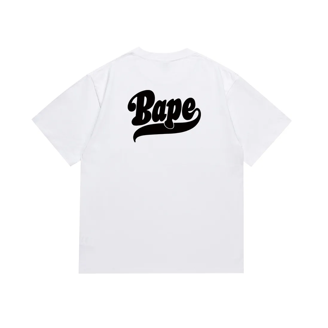 SC136#p110💰 (top version) BAPE ape man head medallion letters camouflage splicing pattern printed short-sleeved T-shirt Made of 260 grams of high-quality high-weave pure cotton fabric, double yarn combed, soft texture and no pilling Imported environmentally friendly printing glue The pattern is bright and three-dimensional Quality 💥Same style for men and women The upper body is trendy Color: black white Size: S M L XL XXL