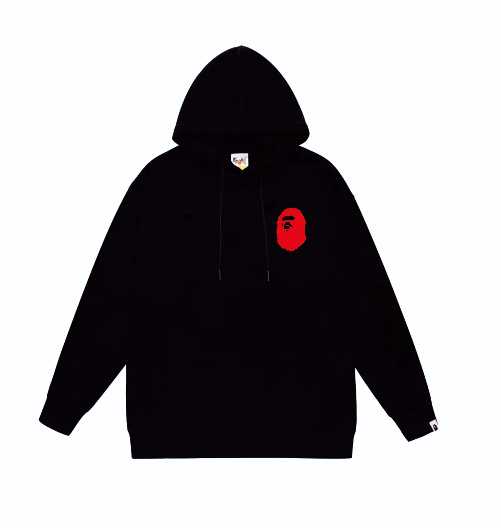 P160 model number SC815# terry 80 plus velvet 90 (top version) BAPE×STUSSY co-branded Stussy letter printed hooded sweatshirt Made of 380g large terry (drop shoulder large version) fabric, soft and non-pilling texture, imported environmentally friendly printing glue, bright and three-dimensional pattern, quality 💥Same style for men and women, the upper body is fashionable Color: black and white, white and black, gray and black, black and red, white and red, gray and red Size: S M L XL XXL