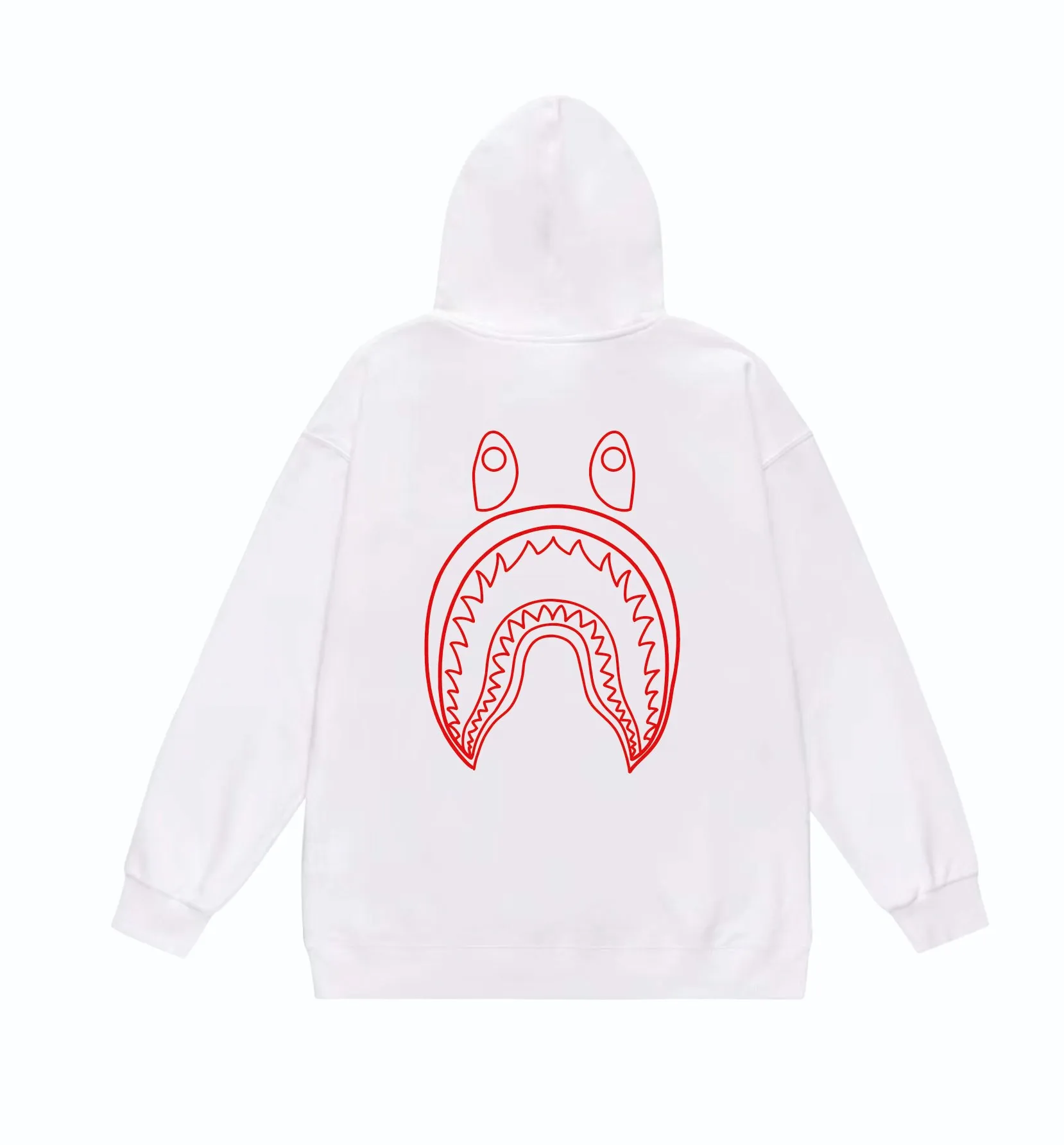 P160 model number SC815# terry 80 plus velvet 90 (top version) BAPE×STUSSY co-branded Stussy letter printed hooded sweatshirt Made of 380g large terry (drop shoulder large version) fabric, soft and non-pilling texture, imported environmentally friendly printing glue, bright and three-dimensional pattern, quality 💥Same style for men and women, the upper body is fashionable Color: black and white, white and black, gray and black, black and red, white and red, gray and red Size: S M L XL XXL