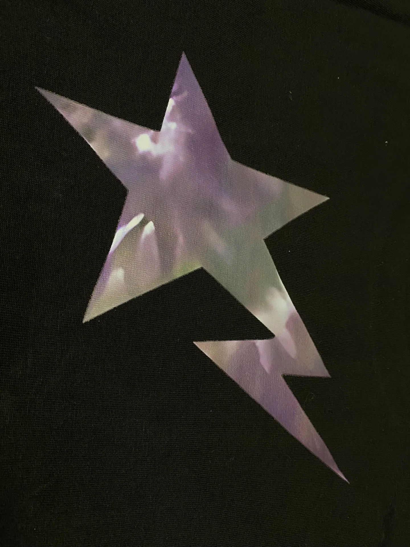 SC115#p110💰 (top version) BAPE tie-dye letter star printed short-sleeved T-shirt Made of 260 grams of high-quality high-weave pure cotton fabric, double yarn combed, soft texture and no pilling Imported environmentally friendly printing glue, bright and three-dimensional pattern, quality 💥Same style for men and women, the upper body is fashionable Color: black white Size: S M L XL XXL