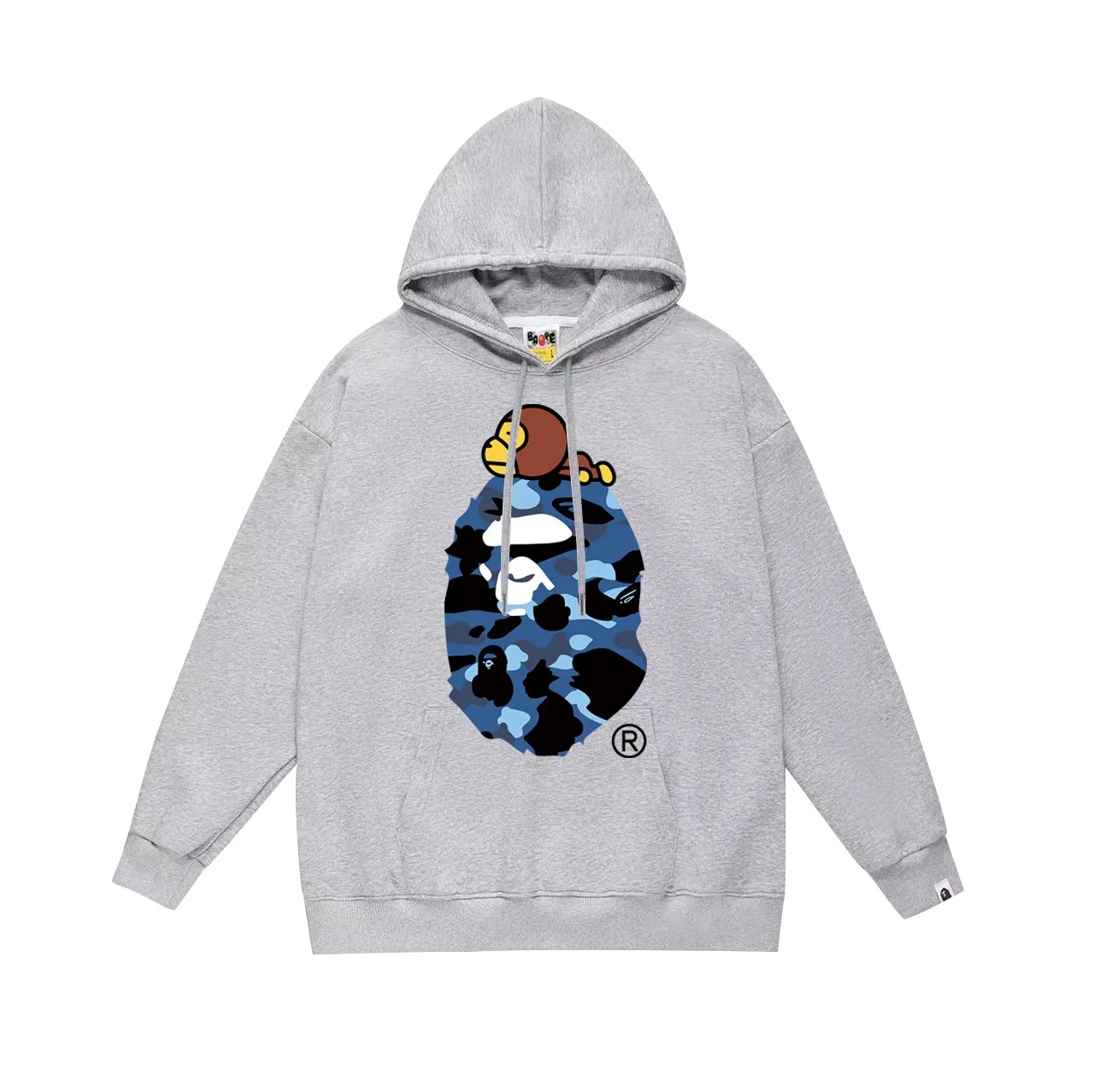 P160 model number SC763# terry 80 plus velvet 90 (top version) BAPE monkey and ape combination printed hooded sweatshirt. Made of 380g large terry (drop shoulder large version) fabric, soft texture and no pilling. Imported environmentally friendly printing glue. Bright and three-dimensional pattern. Quality 💥Same style for men and women. The upper body is fashionable. Color: black and red, white and red, gray and red, black and blue, white and blue, gray and blue, black and green, white and green, gray and green, black and purple. White purple gray purple Size: S M L XL XXL