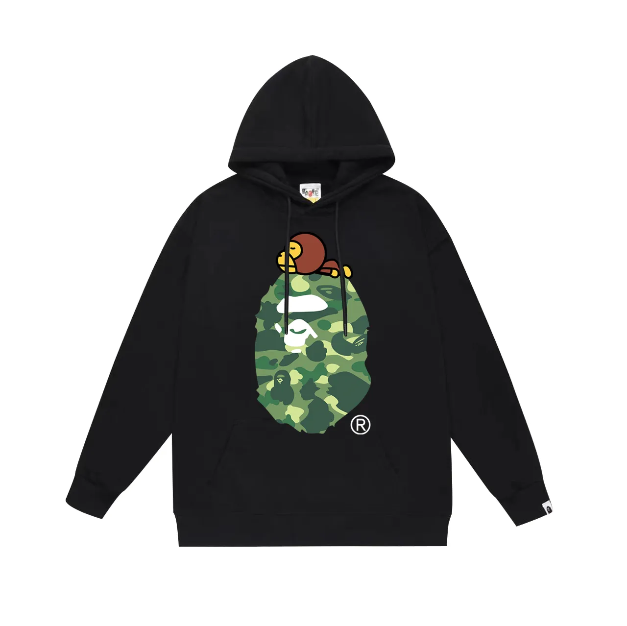 P160 model number SC763# terry 80 plus velvet 90 (top version) BAPE monkey and ape combination printed hooded sweatshirt. Made of 380g large terry (drop shoulder large version) fabric, soft texture and no pilling. Imported environmentally friendly printing glue. Bright and three-dimensional pattern. Quality 💥Same style for men and women. The upper body is fashionable. Color: black and red, white and red, gray and red, black and blue, white and blue, gray and blue, black and green, white and green, gray and green, black and purple. White purple gray purple Size: S M L XL XXL